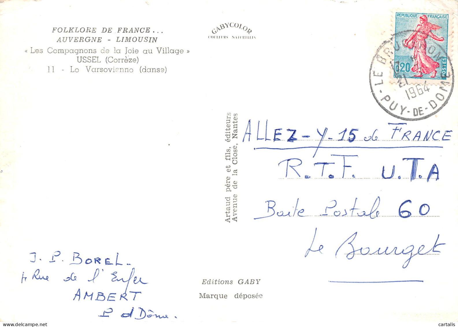 19-USSEL-N°3780-B/0131 - Ussel