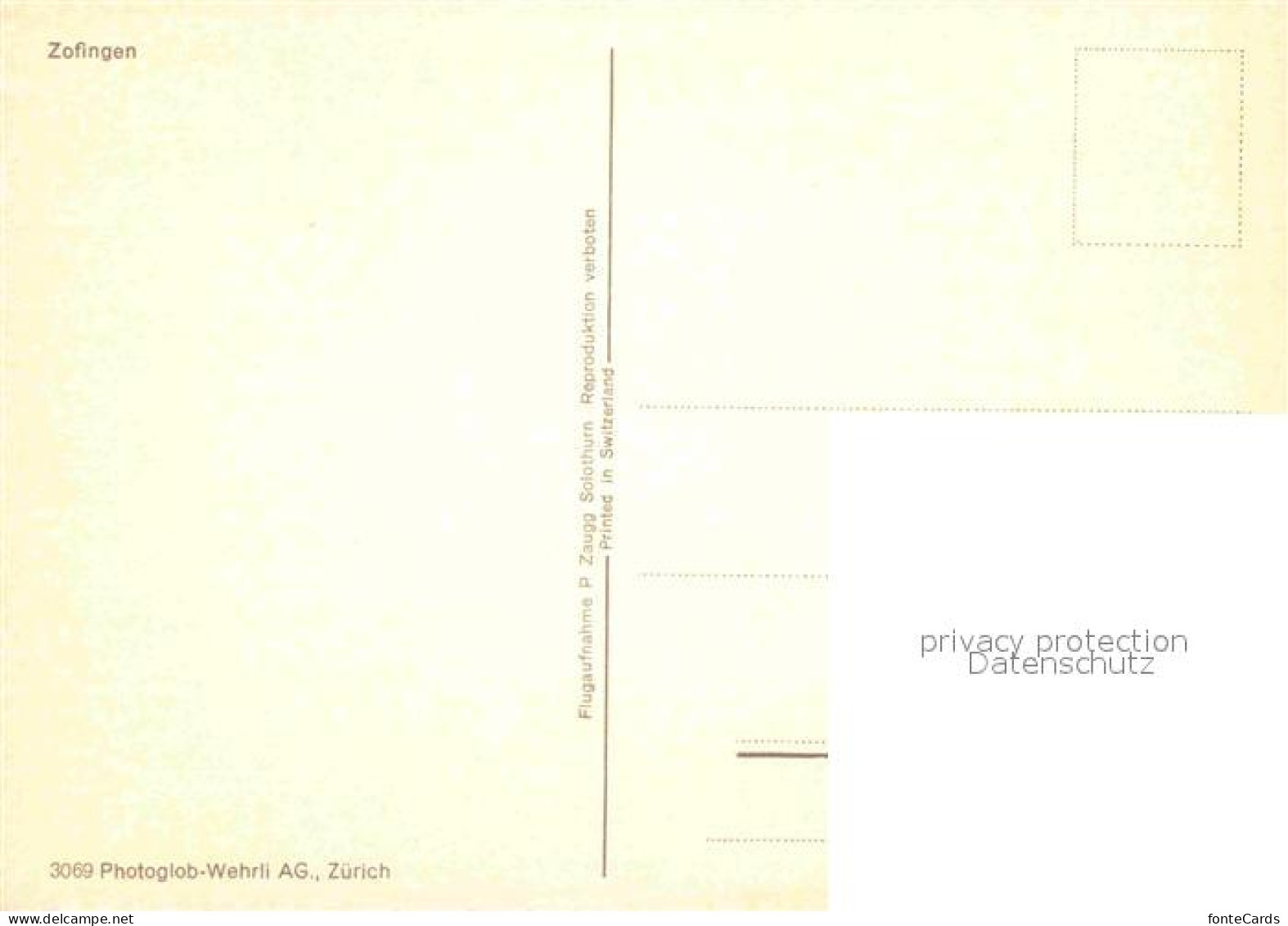 12878883 Zofingen Fliegeraufnahme Zofingen - Otros & Sin Clasificación