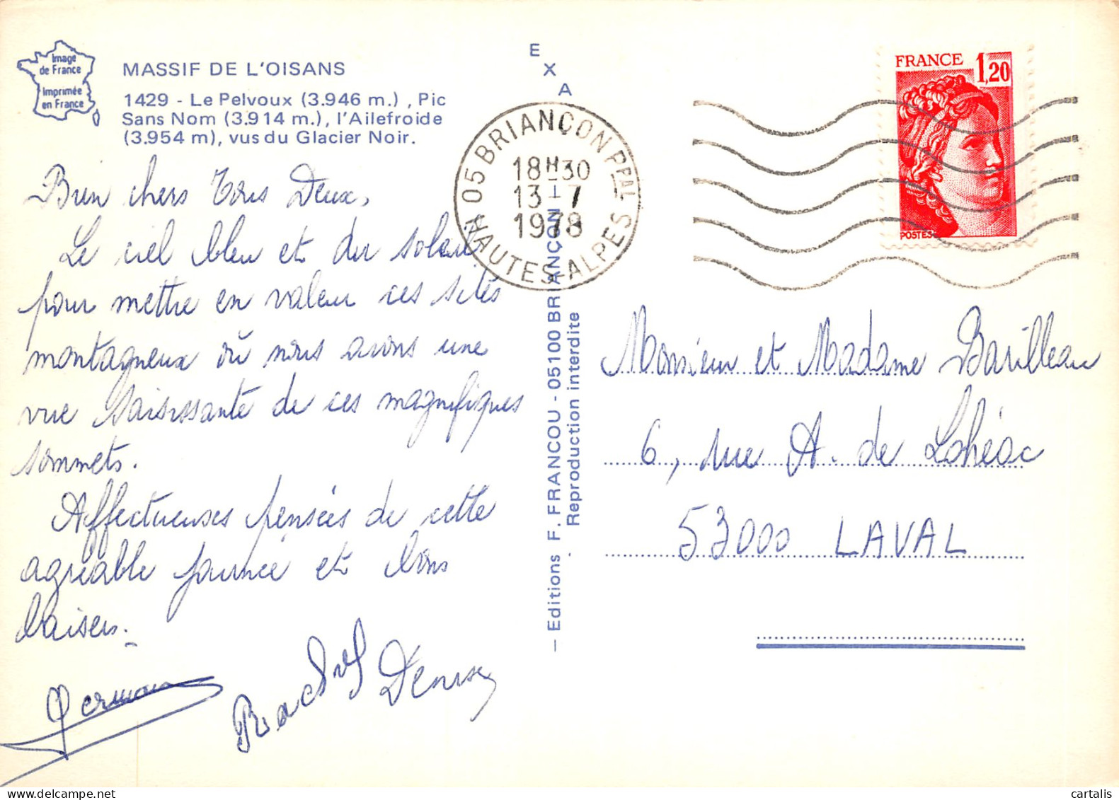 05-LE PELVOUX-N°3781-A/0357 - Other & Unclassified