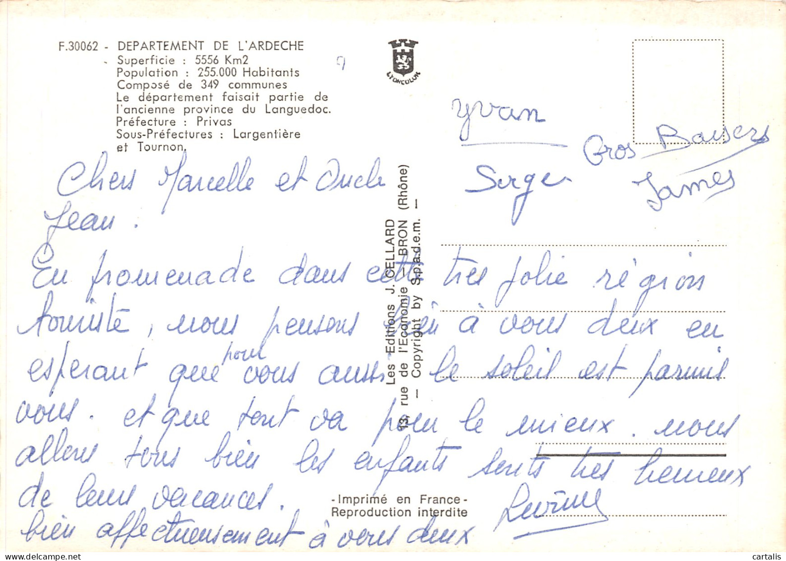 07-L ARDECHE MULTI VUES-N°3781-A/0349 - Sonstige & Ohne Zuordnung