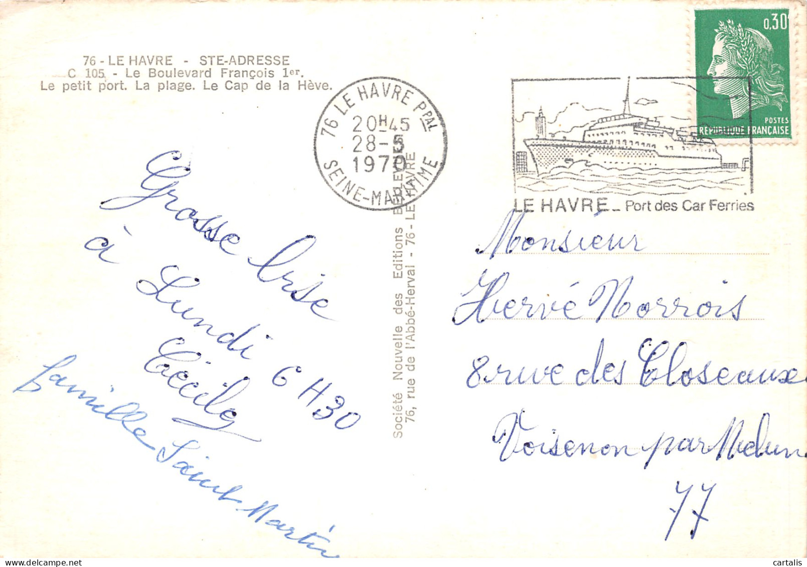 76-LE HAVRE-N°3781-A/0337 - Ohne Zuordnung