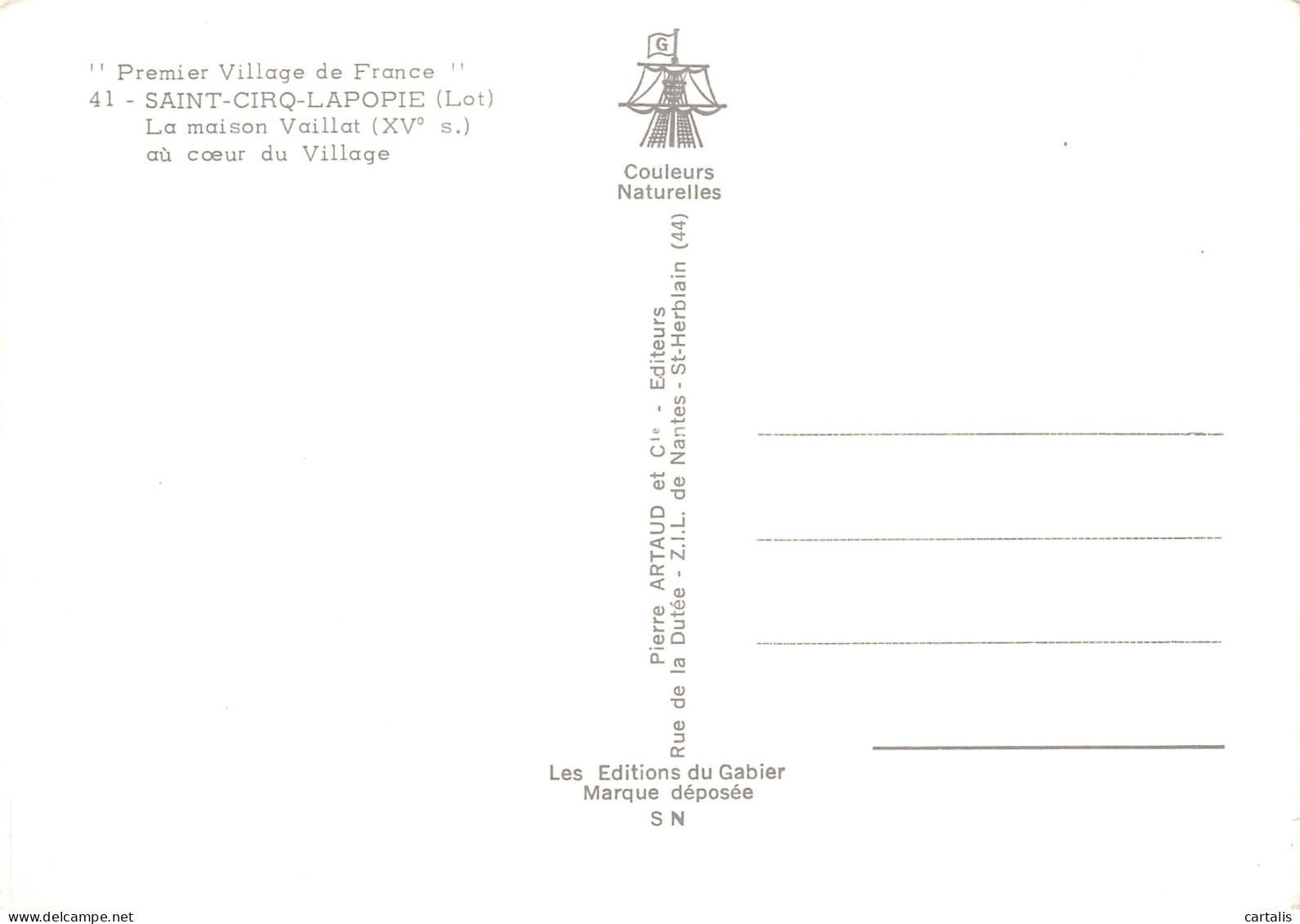 46-SAINT CIRQ LAPOPIE-N°3781-A/0223 - Sonstige & Ohne Zuordnung