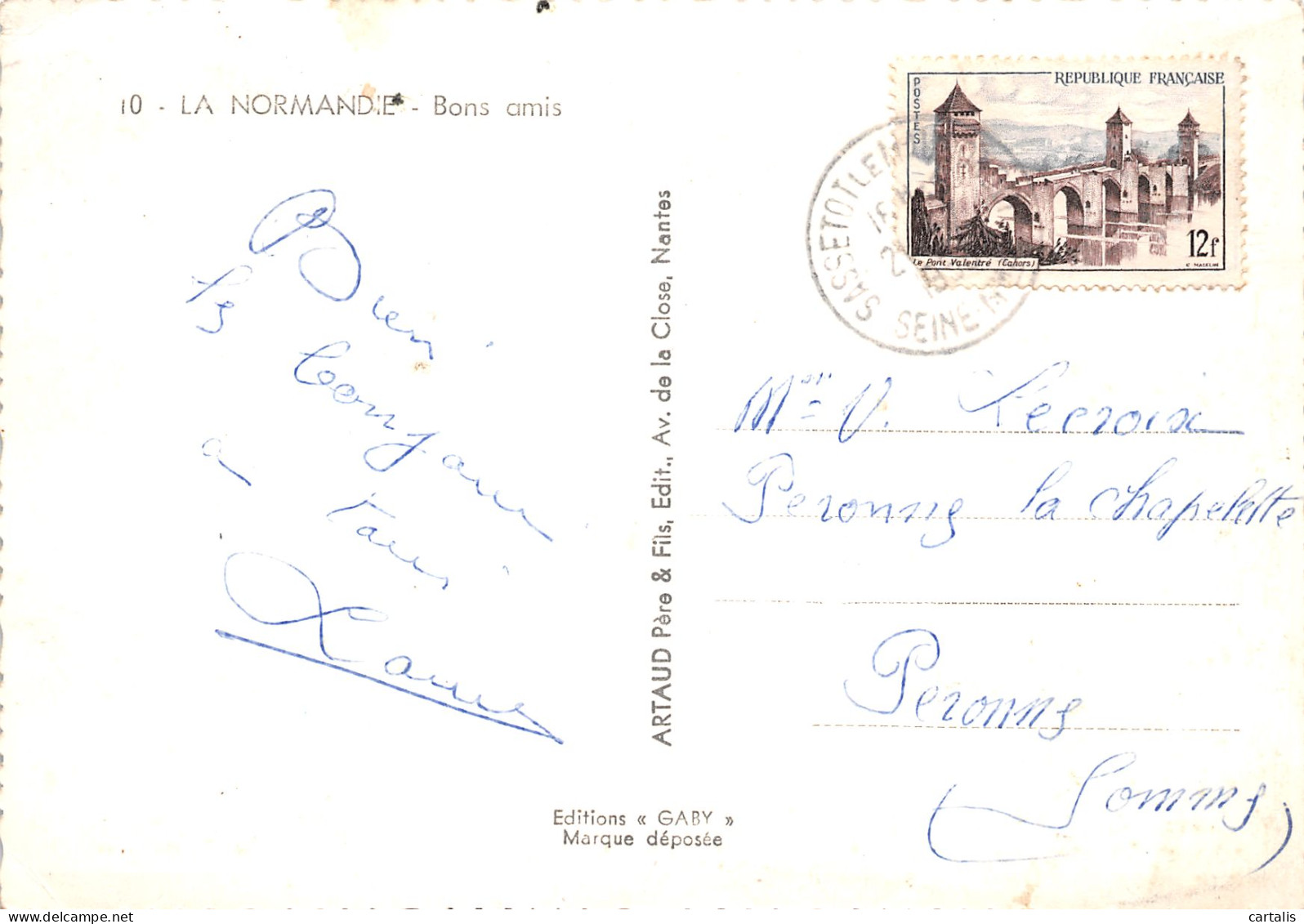 76-LA NORMANDIE -N°3781-A/0165 - Andere & Zonder Classificatie