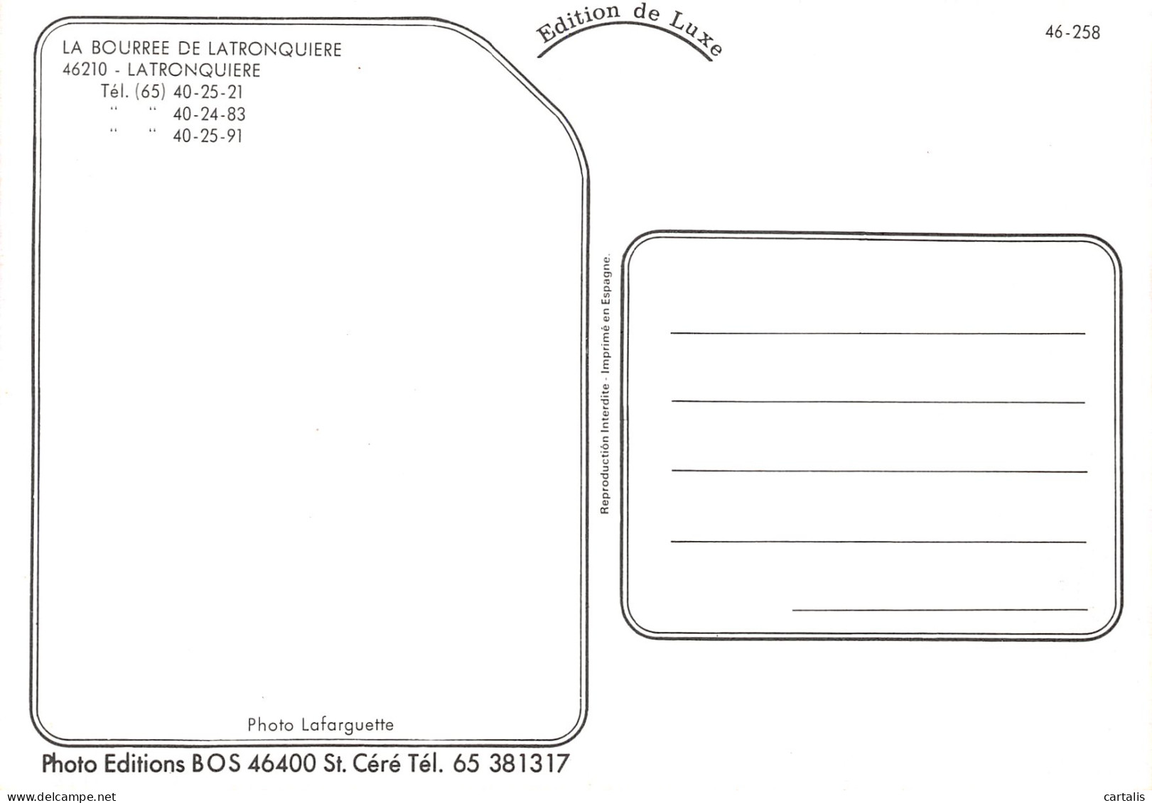 46-LATRONQUIERE-N°3781-A/0163 - Latronquiere