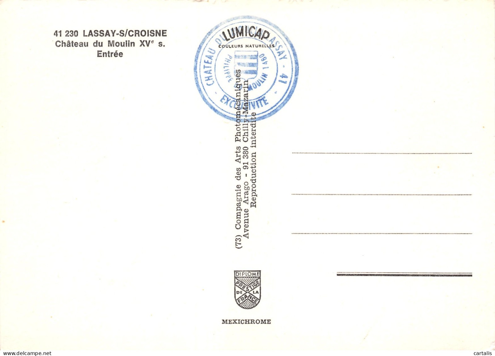 41-LASSAY SUR CROISNE-N°3781-A/0029 - Sonstige & Ohne Zuordnung