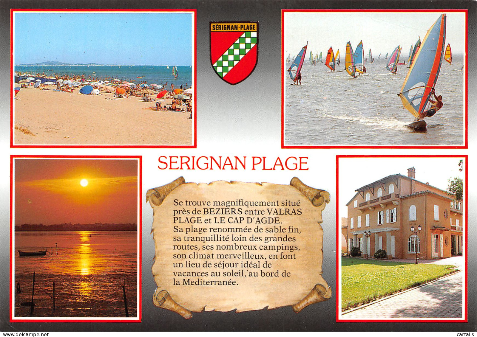 34-SERIGNAN PLAGE-N°3781-A/0003 - Otros & Sin Clasificación