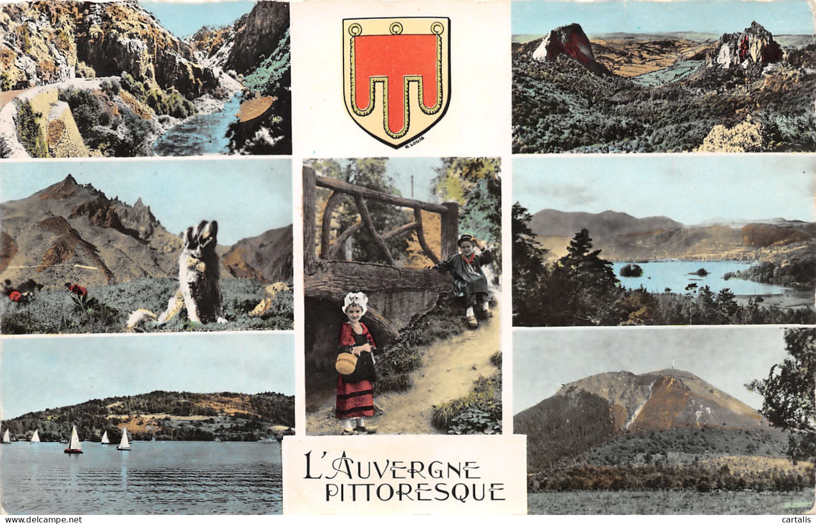 03-L AUVERGNE MULTI VUES-N°3780-E/0269 - Otros & Sin Clasificación