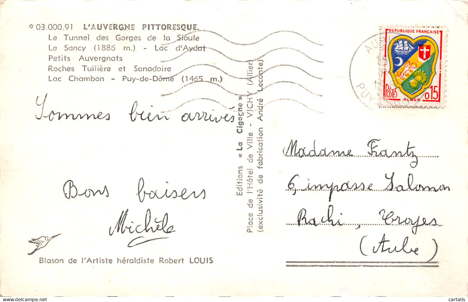 03-L AUVERGNE MULTI VUES-N°3780-E/0269 - Other & Unclassified