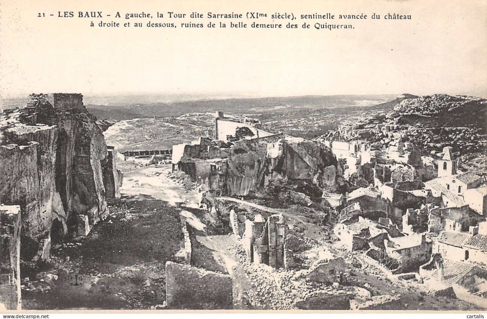 13-LES BAUX-N°3780-E/0123 - Les-Baux-de-Provence