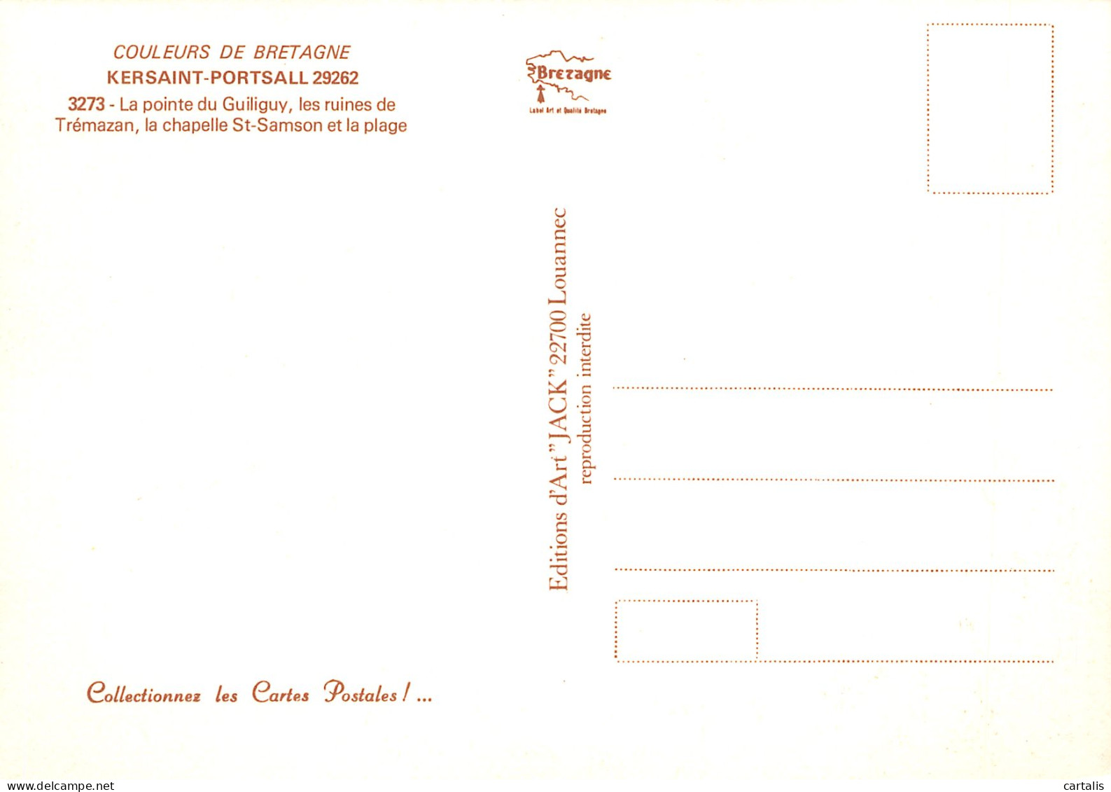 29-KERSAINT PORTSALL-N°3780-D/0385 - Andere & Zonder Classificatie