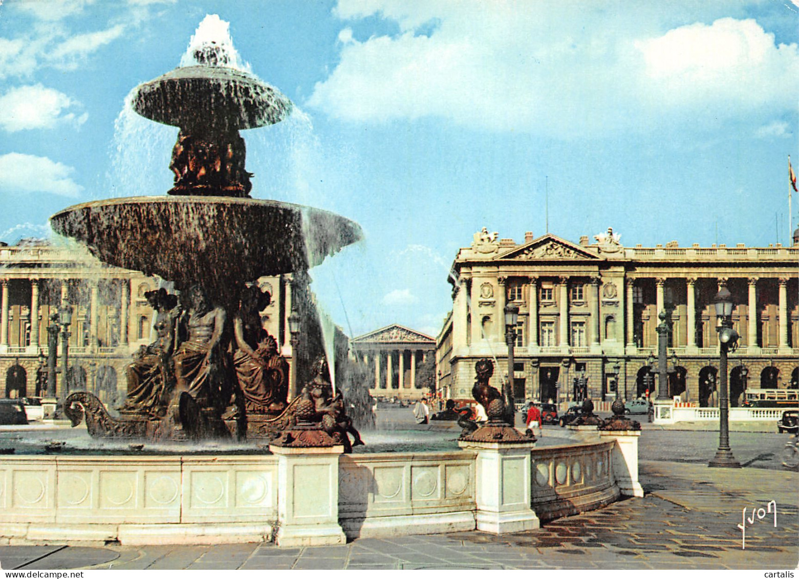 75-PARIS PLACE DE LA CONCORDE-N°3780-D/0369 - Places, Squares