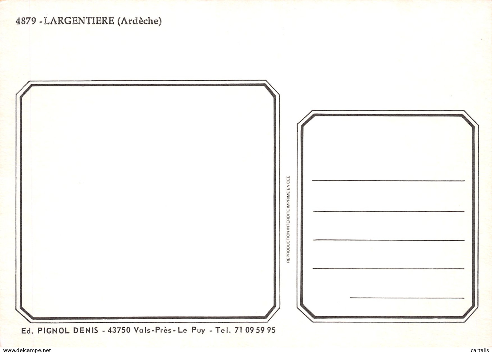 07-LARGENTIERE-N°3780-D/0351 - Andere & Zonder Classificatie