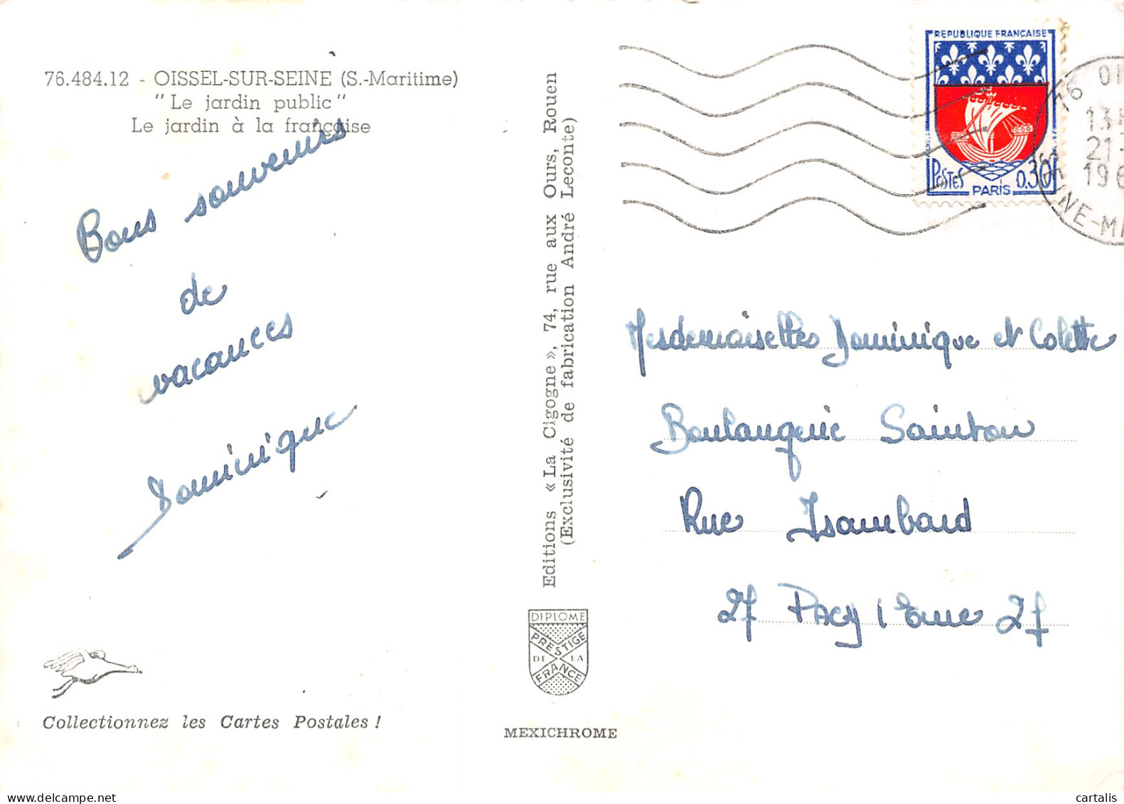 76-OISSEL SUR SEINE-N°3781-D/0315 - Other & Unclassified