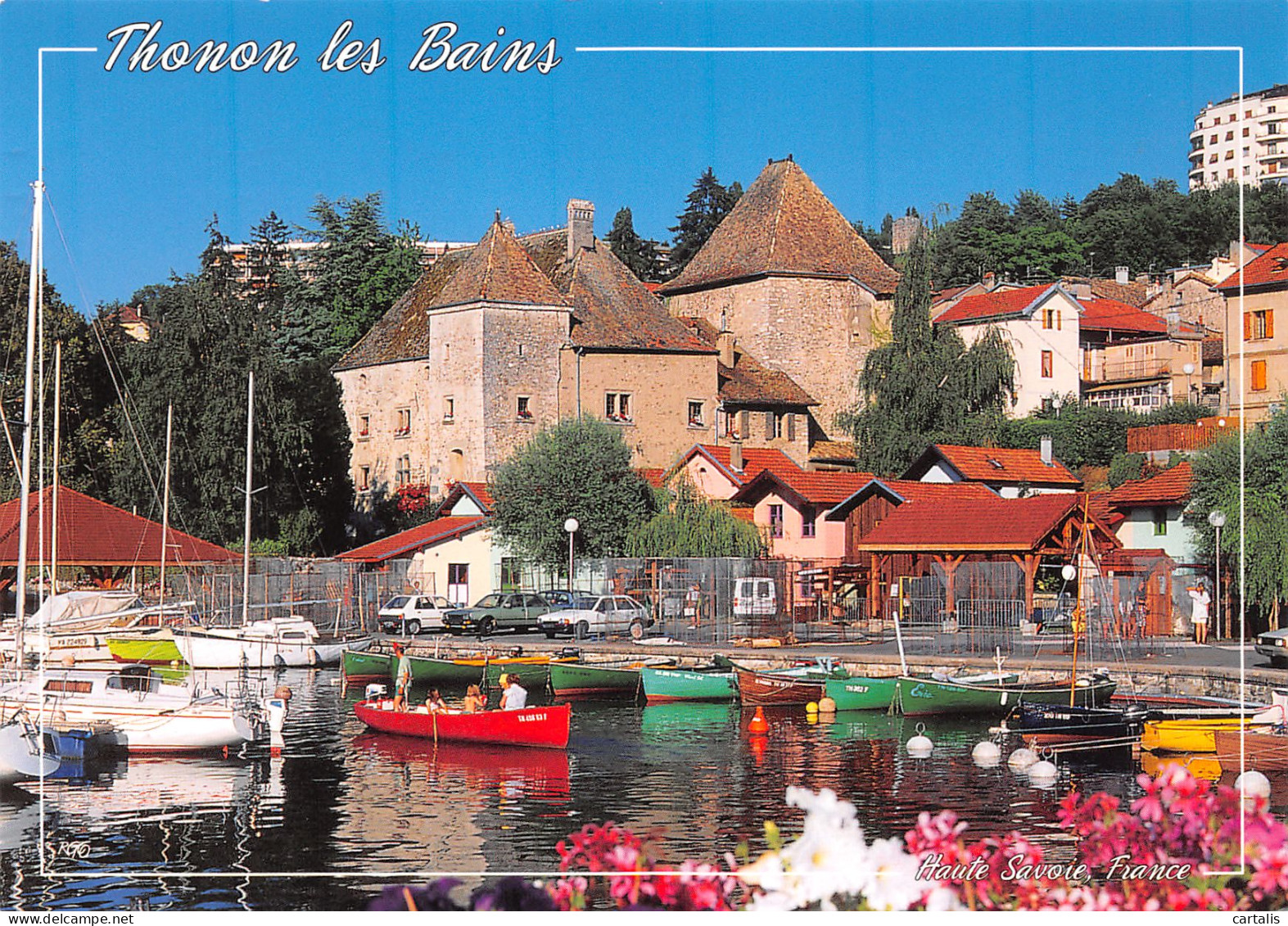 74-THONON LES BAINS-N°3781-D/0269 - Thonon-les-Bains