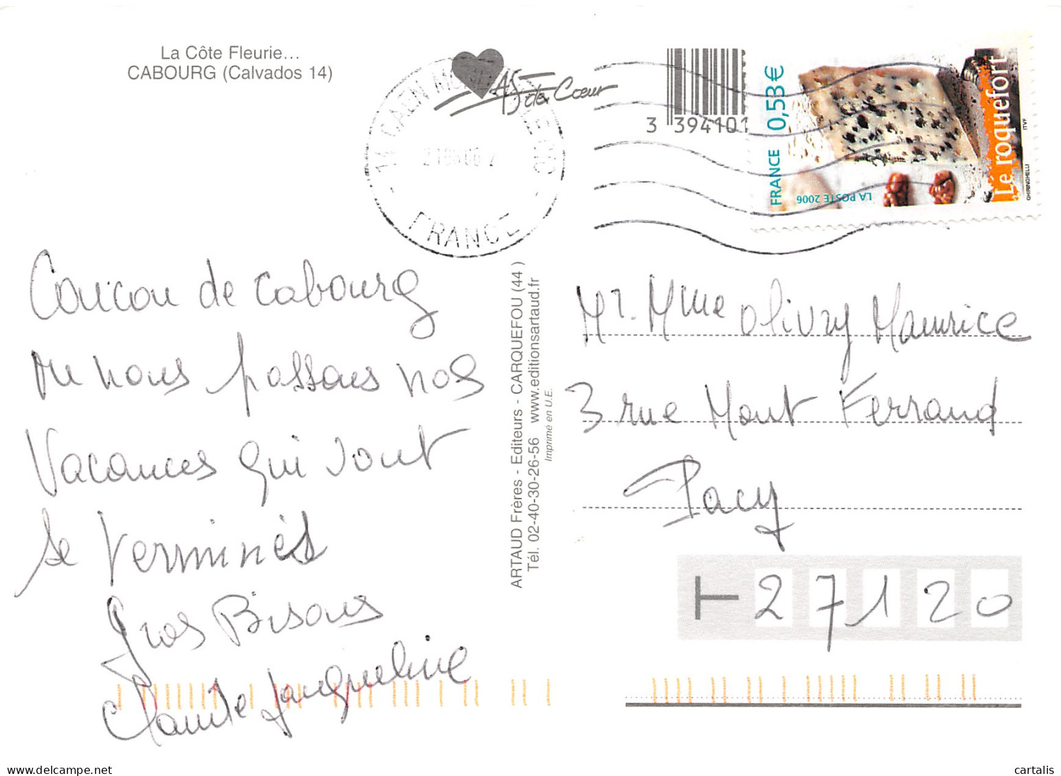 14-CABOURG-N°3781-D/0253 - Cabourg