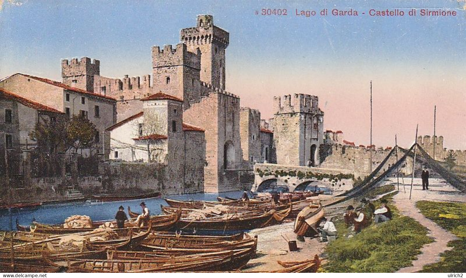 AK Lago Di Garda -  Castello Di Sirmione - Ca. 1910  (68965) - Brescia