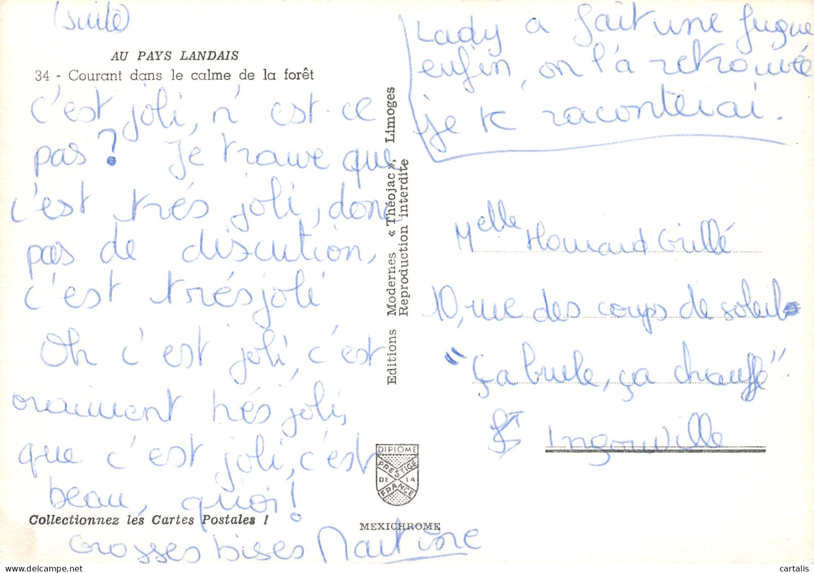 40-LES LANDES FORET-N°3781-D/0105 - Other & Unclassified