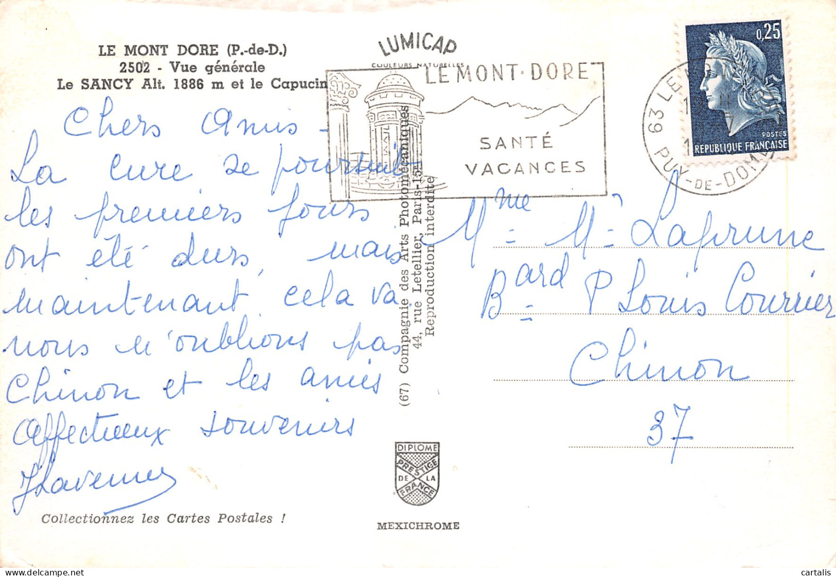 63-LE MONT DORE-N°3781-D/0033 - Le Mont Dore