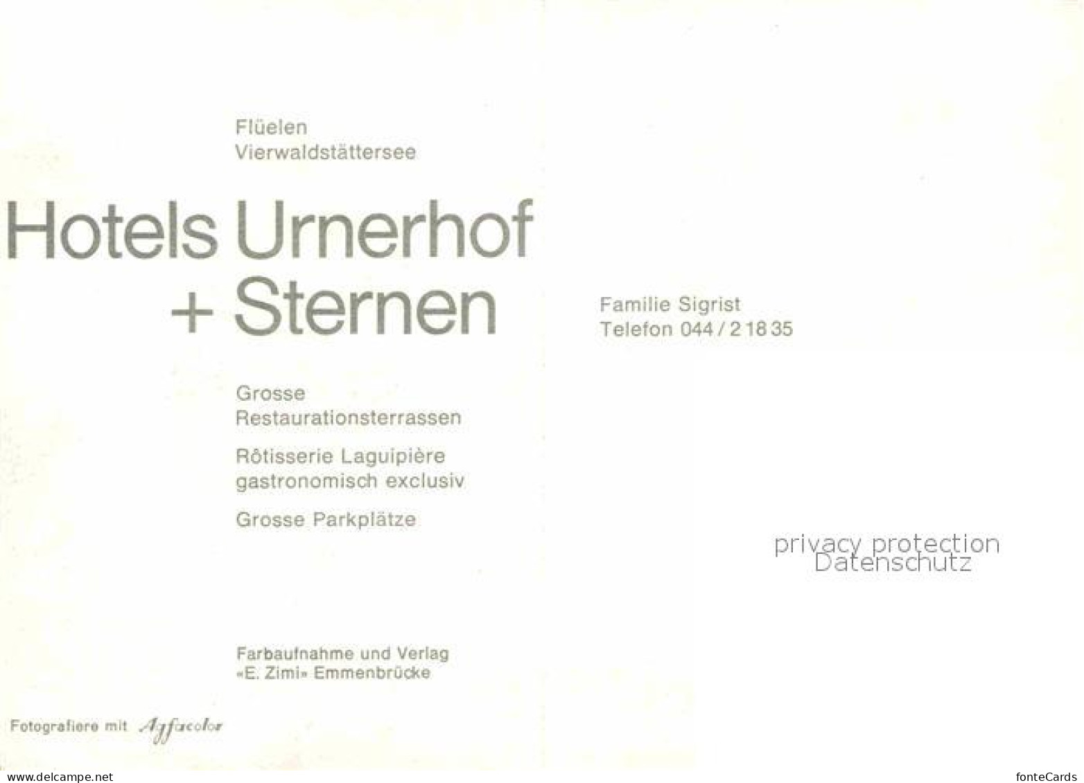 12878460 Flueelen UR Hotels Urnerhof Sternen Flueelen - Other & Unclassified