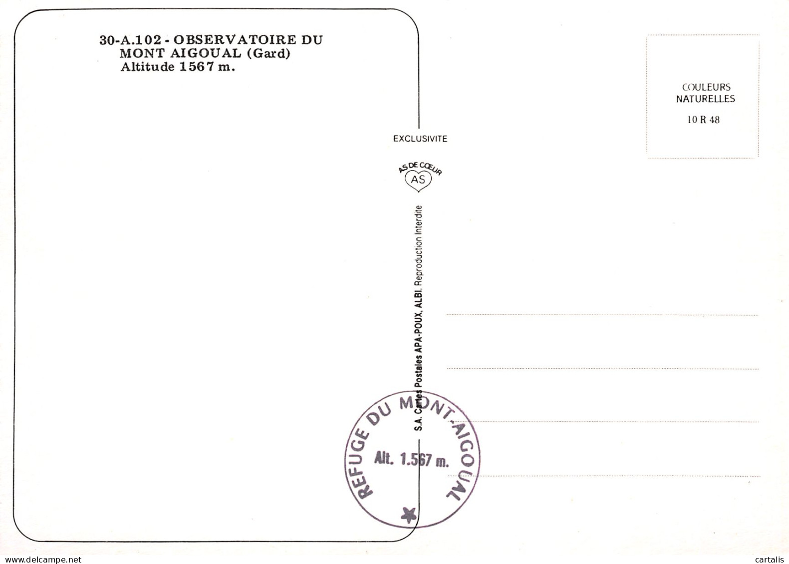 30-MONT AIGOUAL-N°3781-C/0343 - Altri & Non Classificati