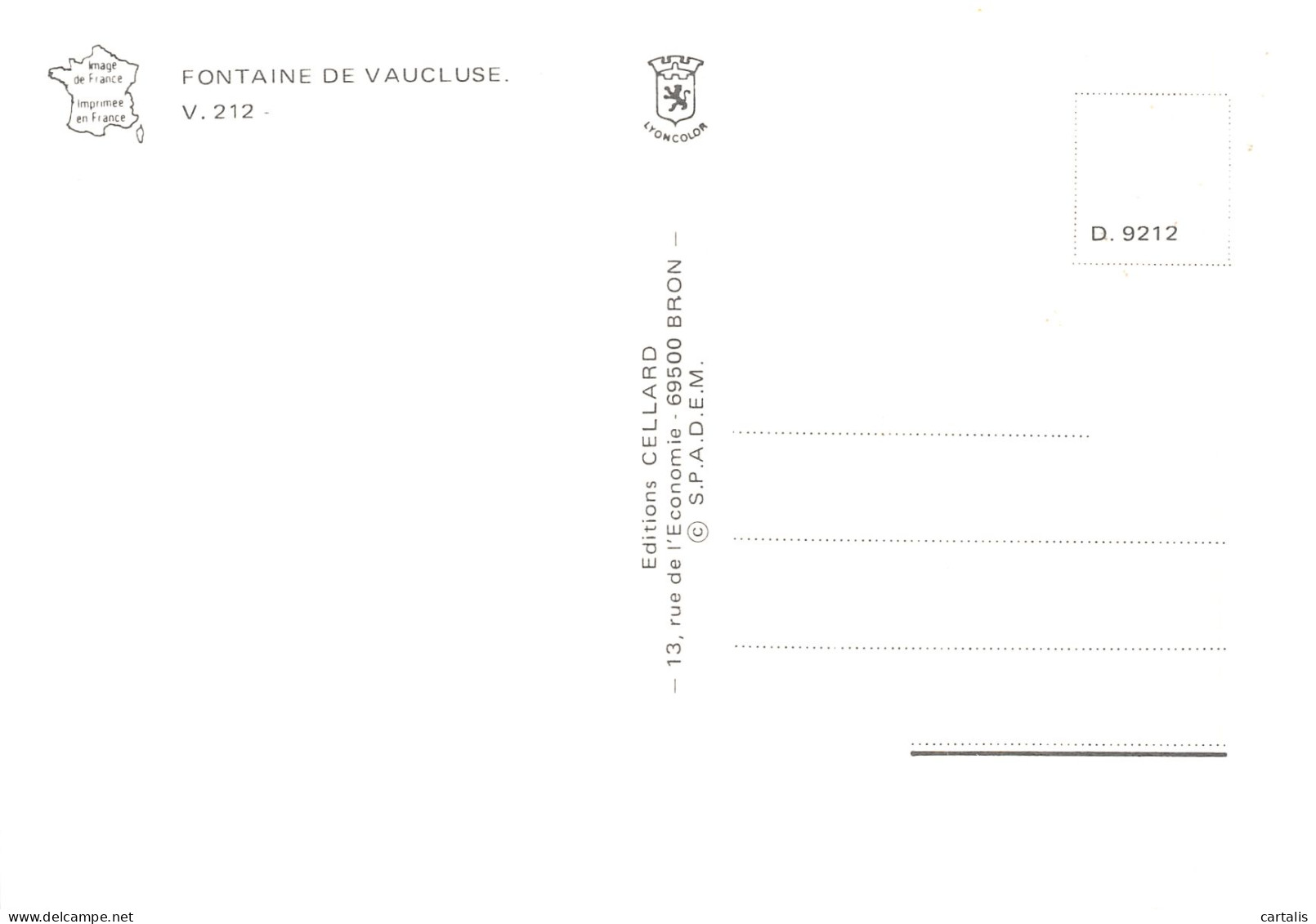 84-FONTAINE DE VAUCLUSE-N°3781-C/0299 - Sonstige & Ohne Zuordnung