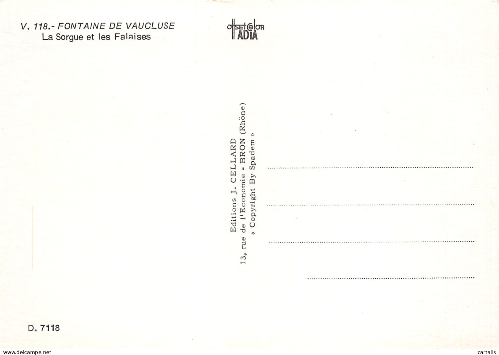 84-FONTAINE DE VAUCLUSE-N°3781-C/0291 - Sonstige & Ohne Zuordnung