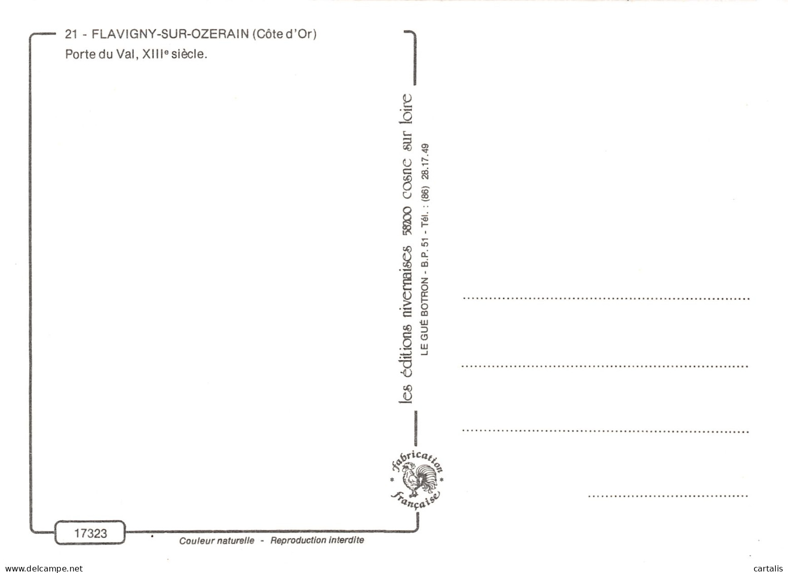 21-FLAVIGNY SUR OZERAIN-N°3781-C/0287 - Autres & Non Classés