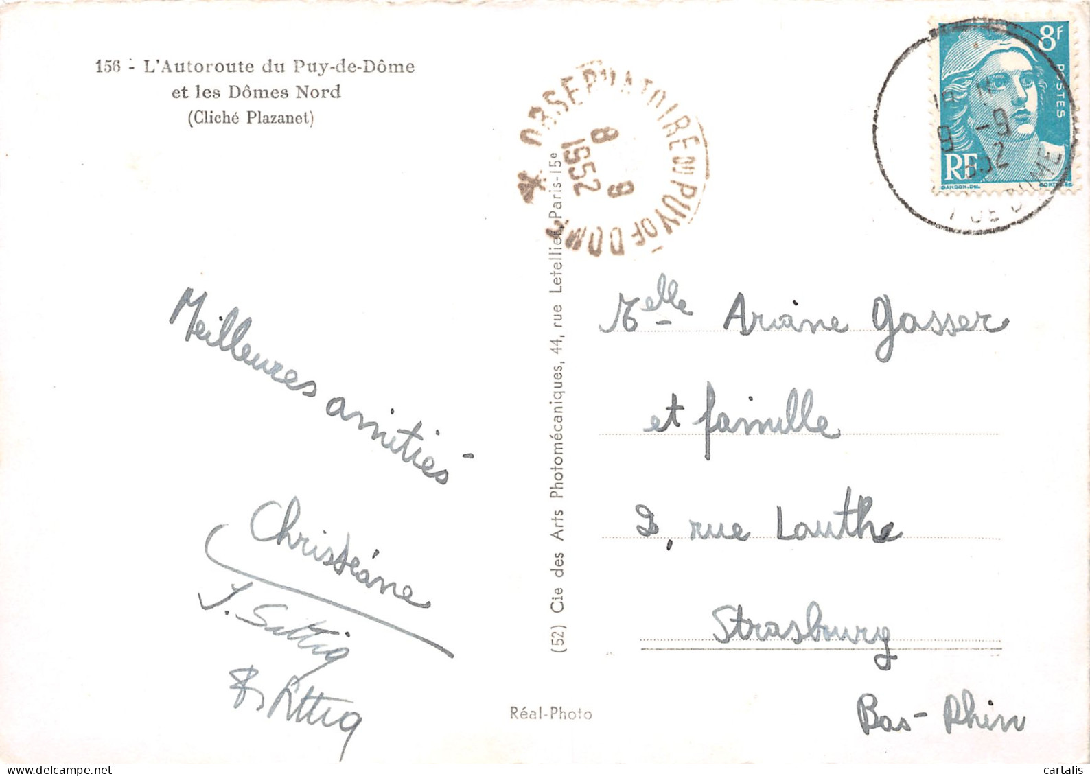 63-PUY DE DOME-N°3781-C/0245 - Other & Unclassified