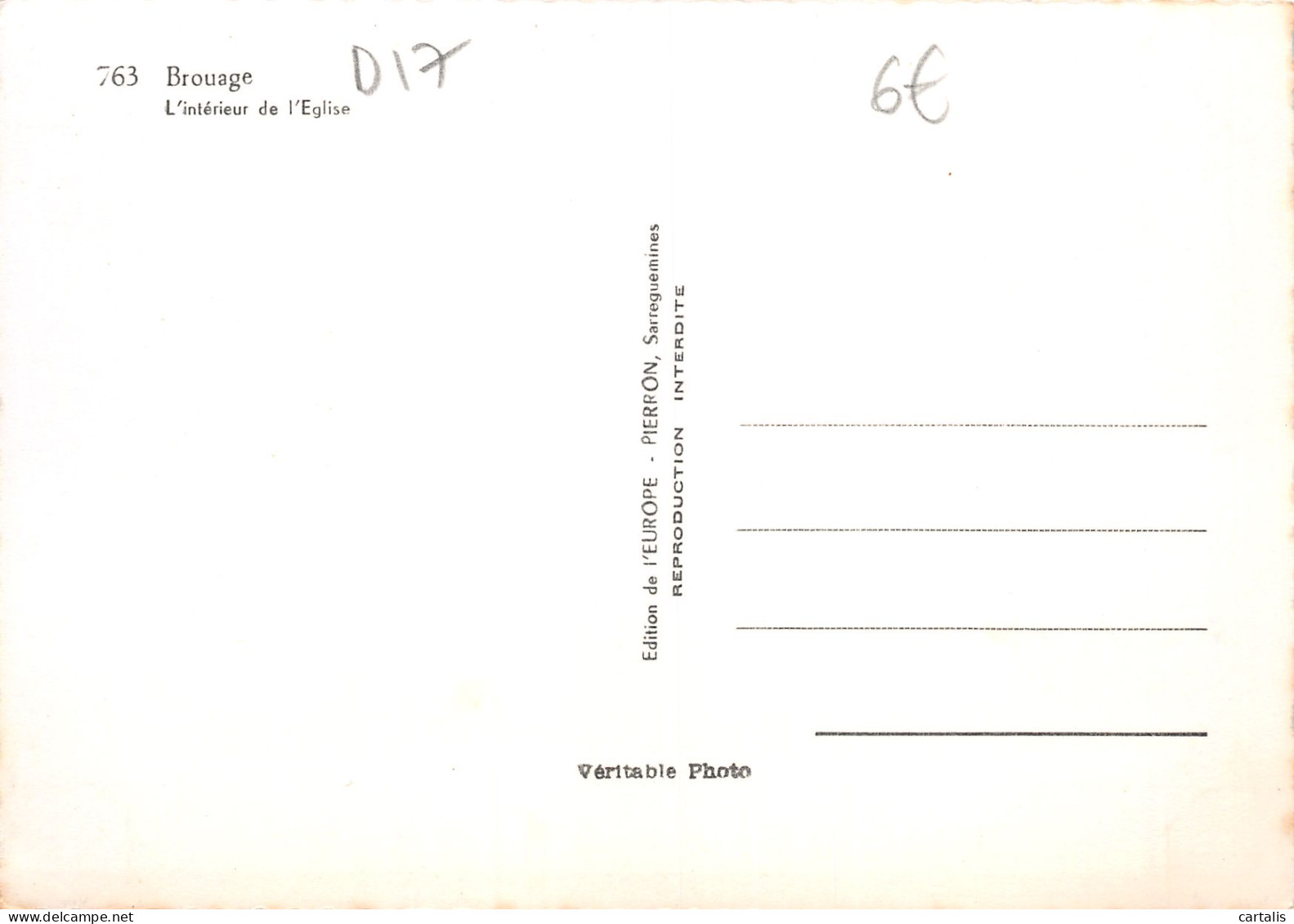 17-BROUAGE-N°3781-C/0237 - Other & Unclassified