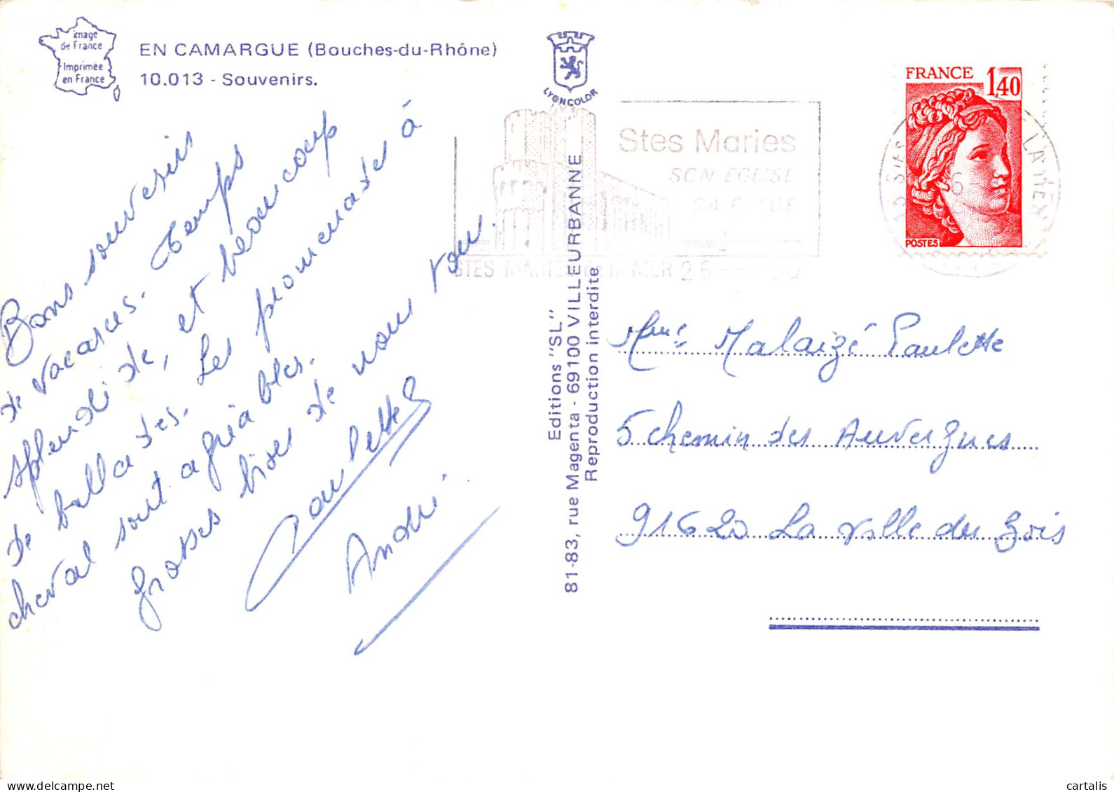 13-EN CAMARGUE-N°3781-C/0217 - Other & Unclassified