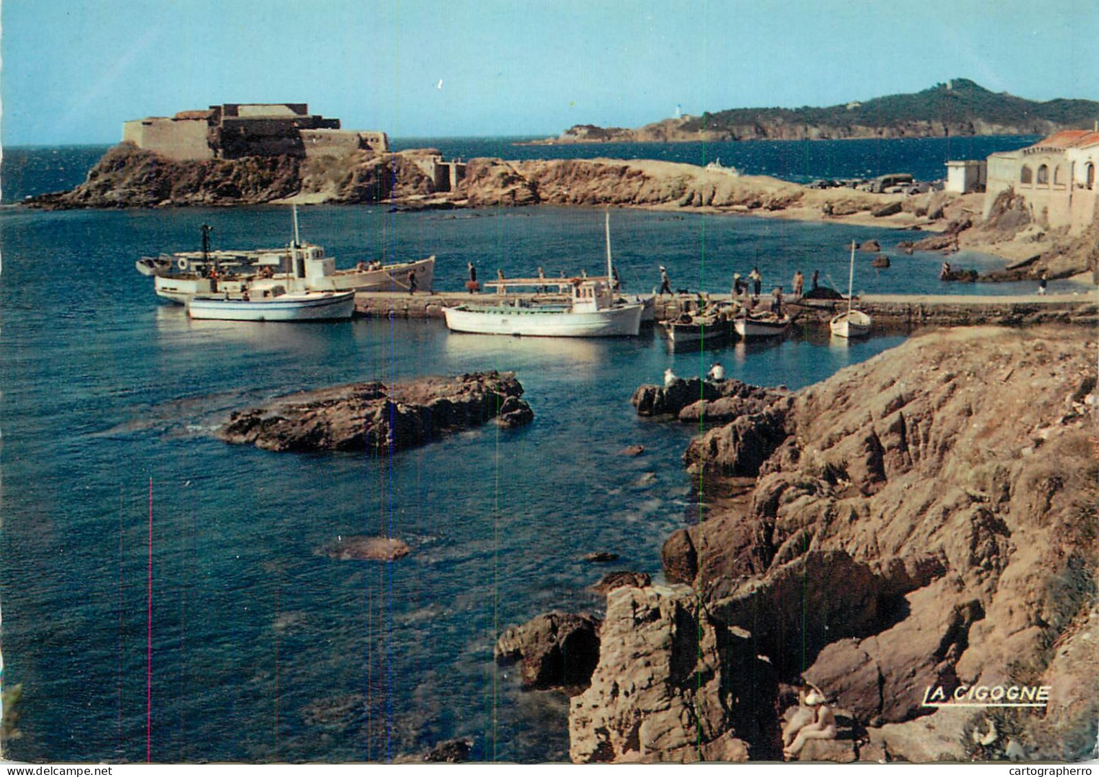 Navigation Sailing Vessels & Boats Themed Postcard D'Hyeres Giens - Veleros