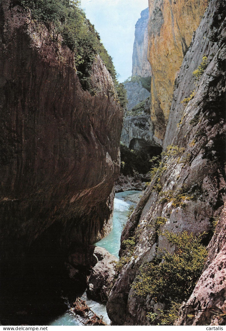 04-LES GORGES DU VERDON-N°3781-C/0107 - Autres & Non Classés