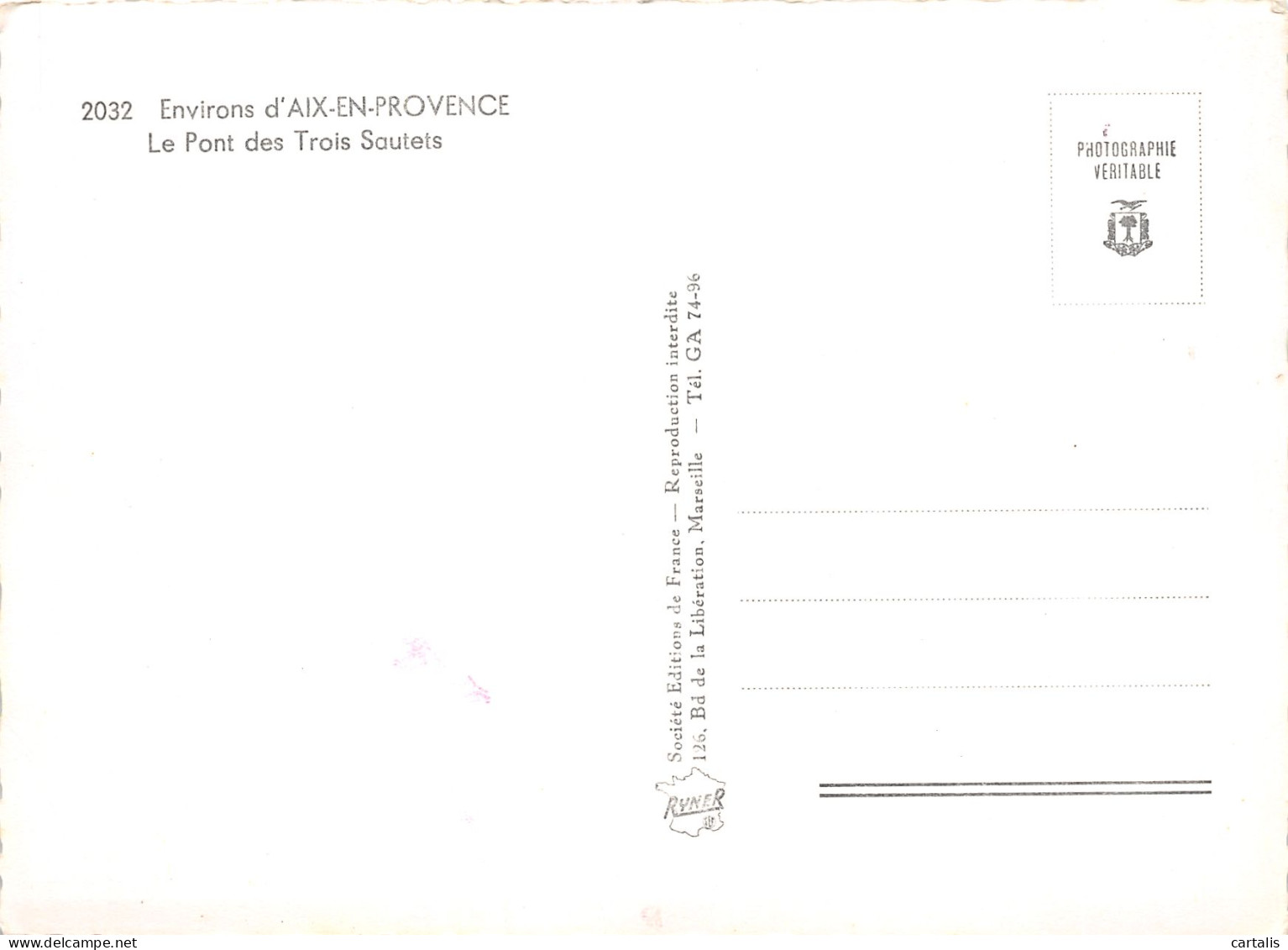 13-LE PONT DES TROIS SAUTETS-N°3781-C/0063 - Other & Unclassified