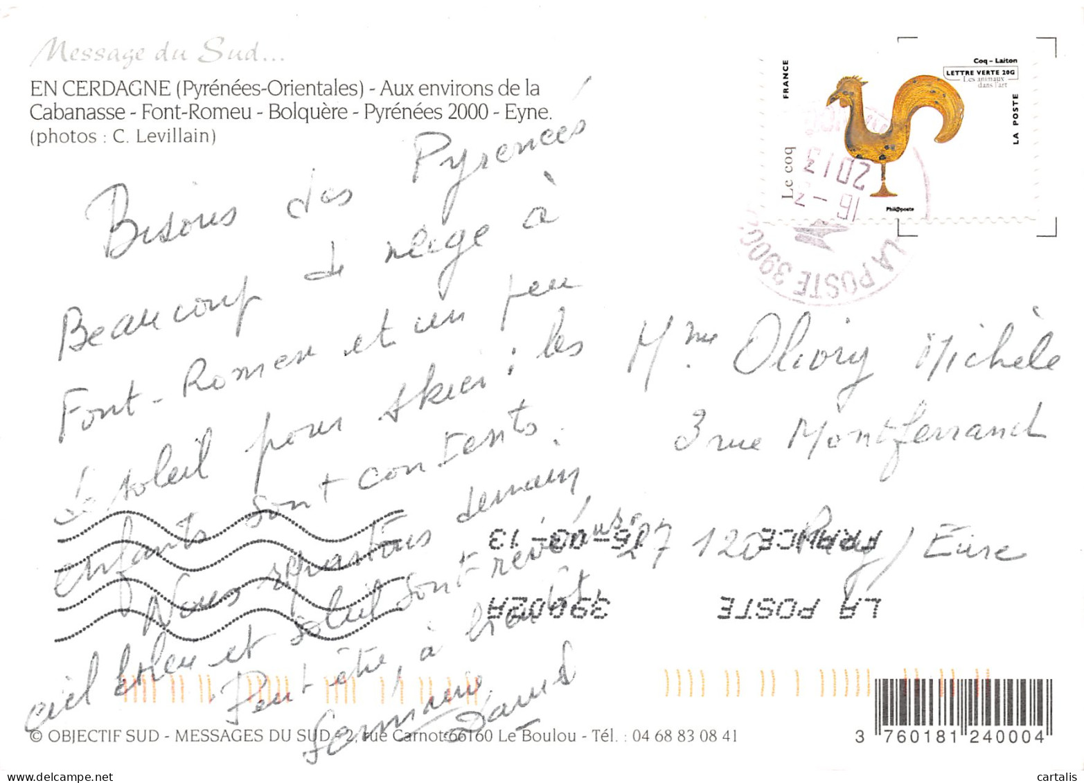 66-EN CERDAGNE-N°3781-C/0025 - Other & Unclassified