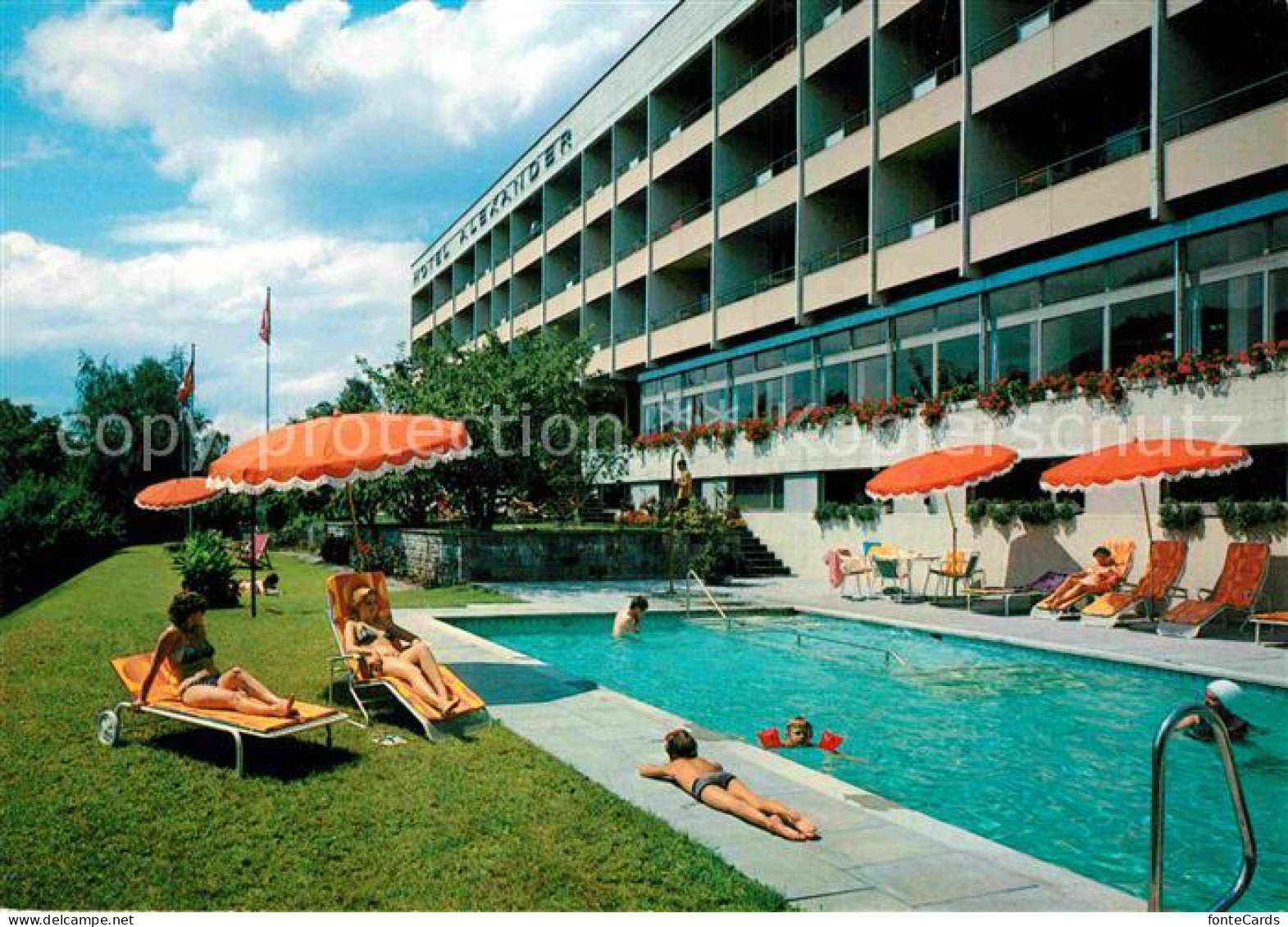 12877110 Weggis Vierwaldstaettersee Hotel Alexander Swimming Pool Weggis - Otros & Sin Clasificación