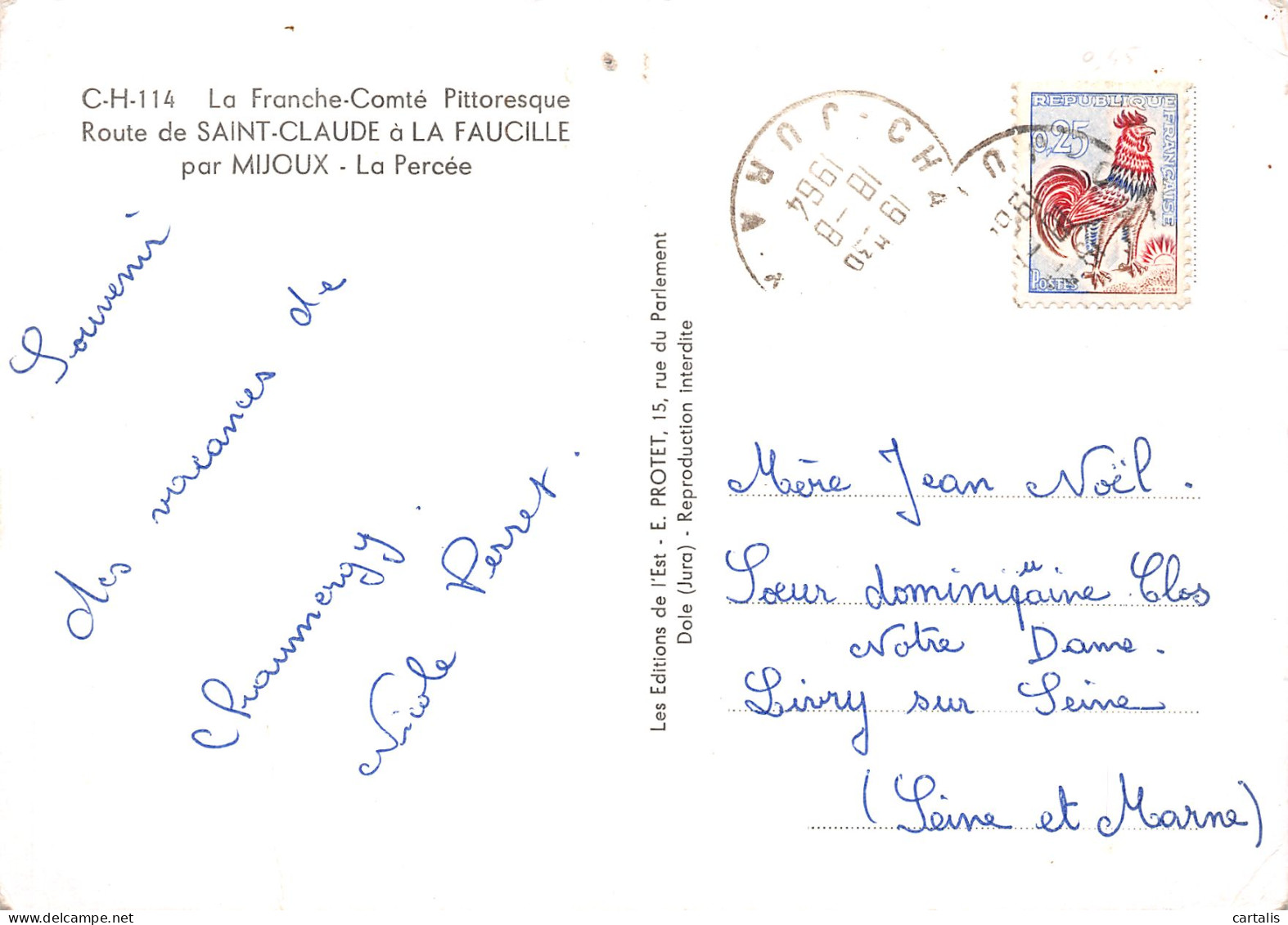 39-LA FAUCILLE-N°3781-B/0361 - Other & Unclassified