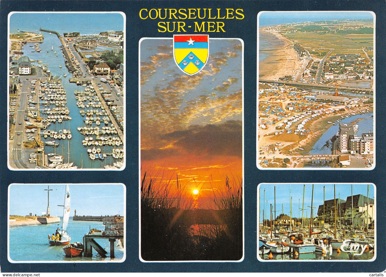 14-COURSEULLES SUR MER-N°3781-B/0135 - Autres & Non Classés