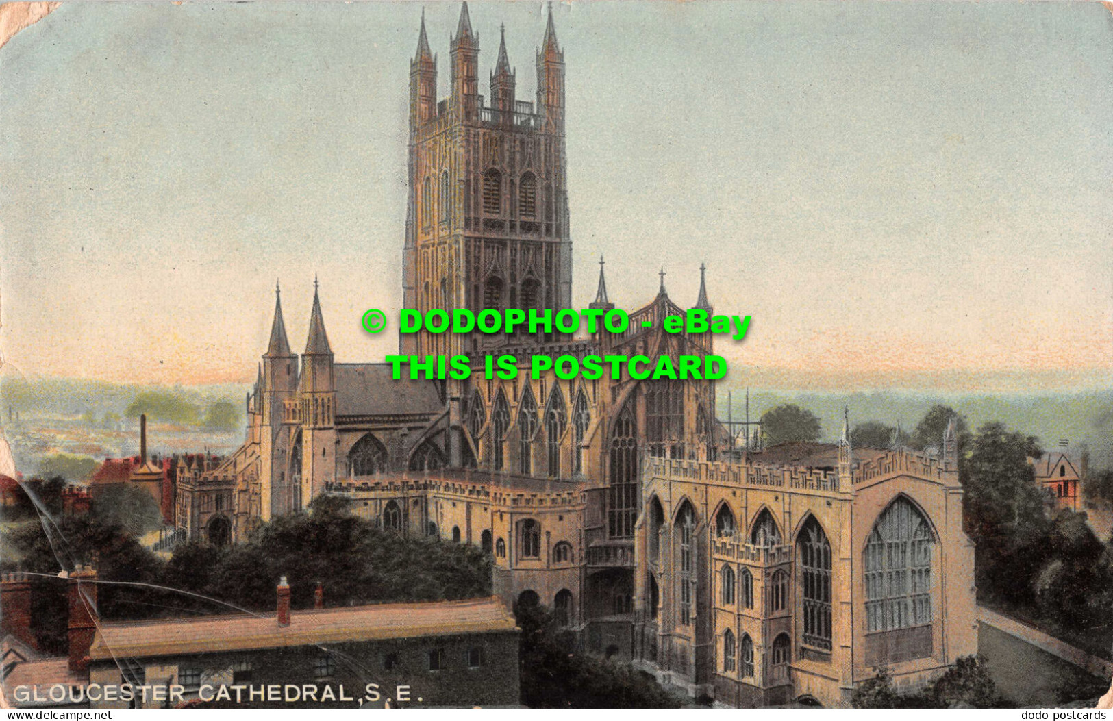 R531764 Gloucester Cathedral. S. E. B. And D. Kromo Series No. 21498. X. 1908 - Wereld