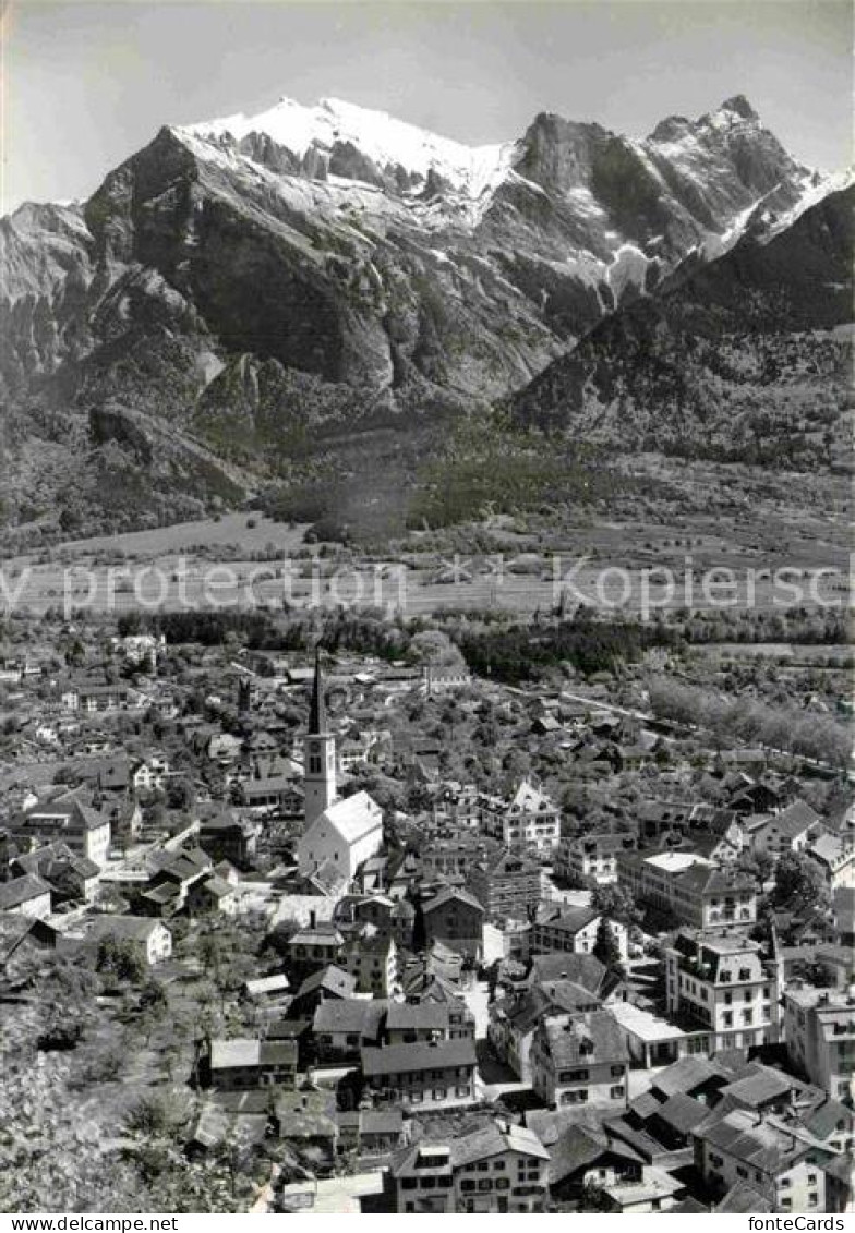 12875608 Bad Ragaz Panorama Mit Falknis Raetikon Bad Ragaz - Other & Unclassified