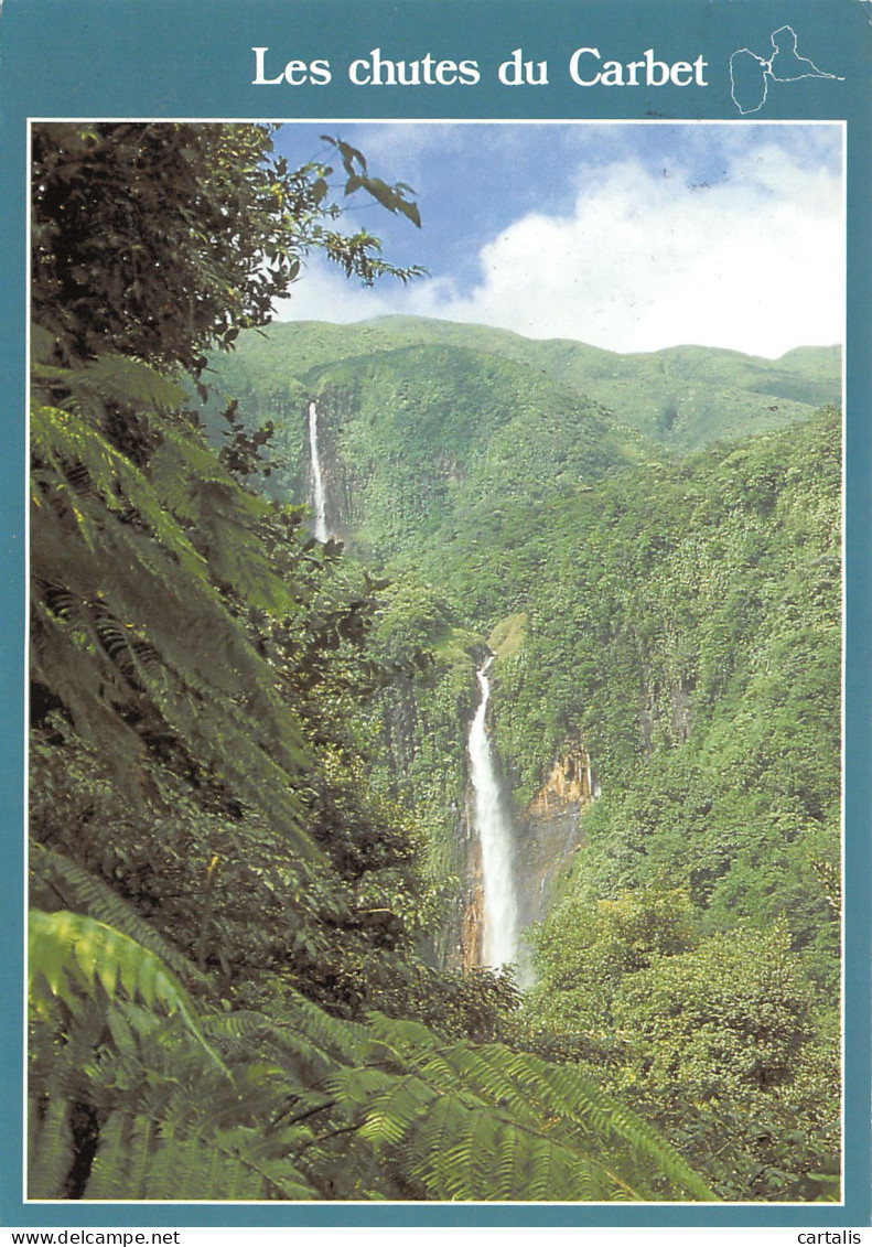 971-GUADELOUPE LES CHUTES DE CARBET-N°3782-B/0079 - Autres & Non Classés