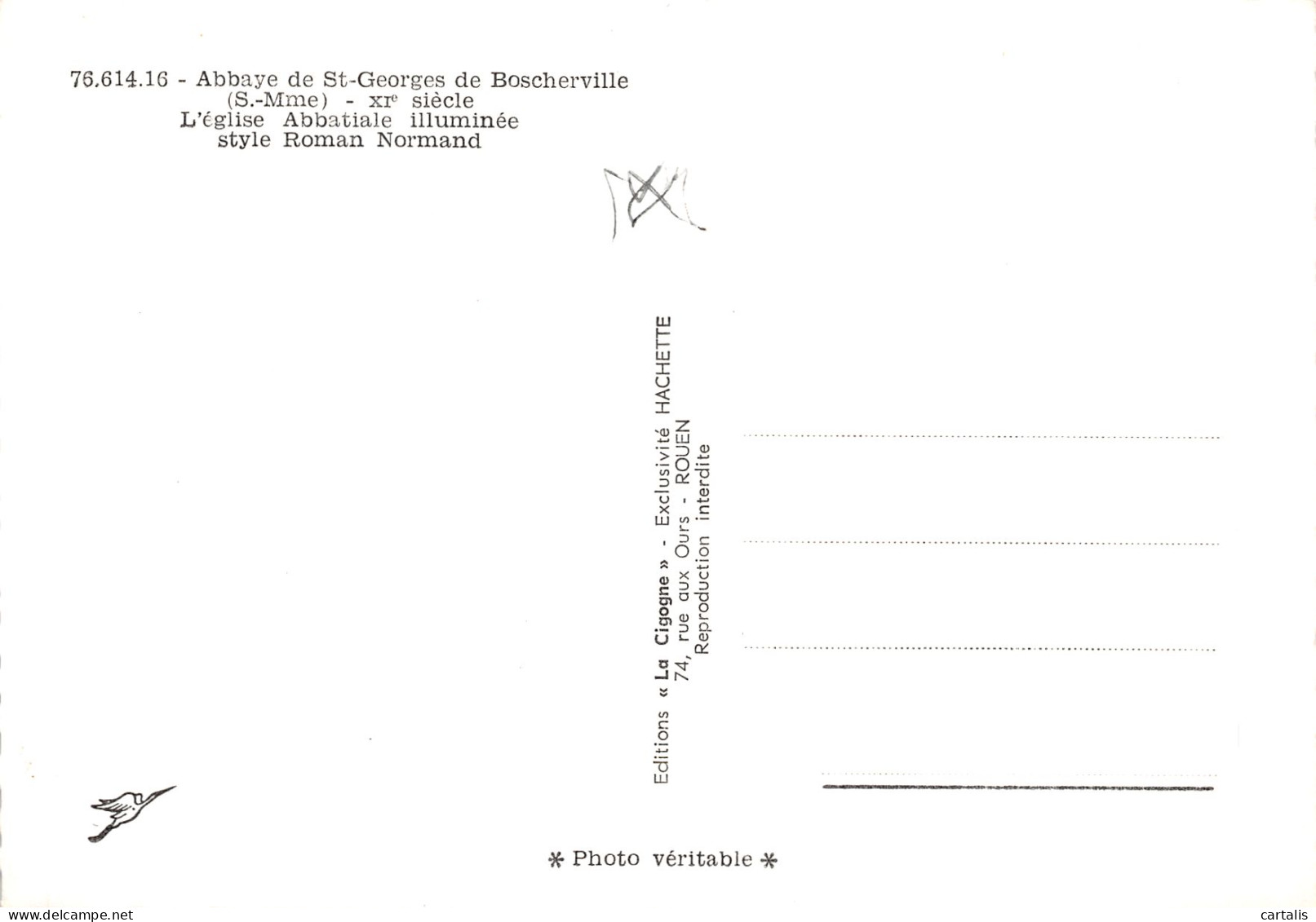 76-SAINT GEORGES DE BOSCHERVILLE-N°3782-B/0037 - Other & Unclassified