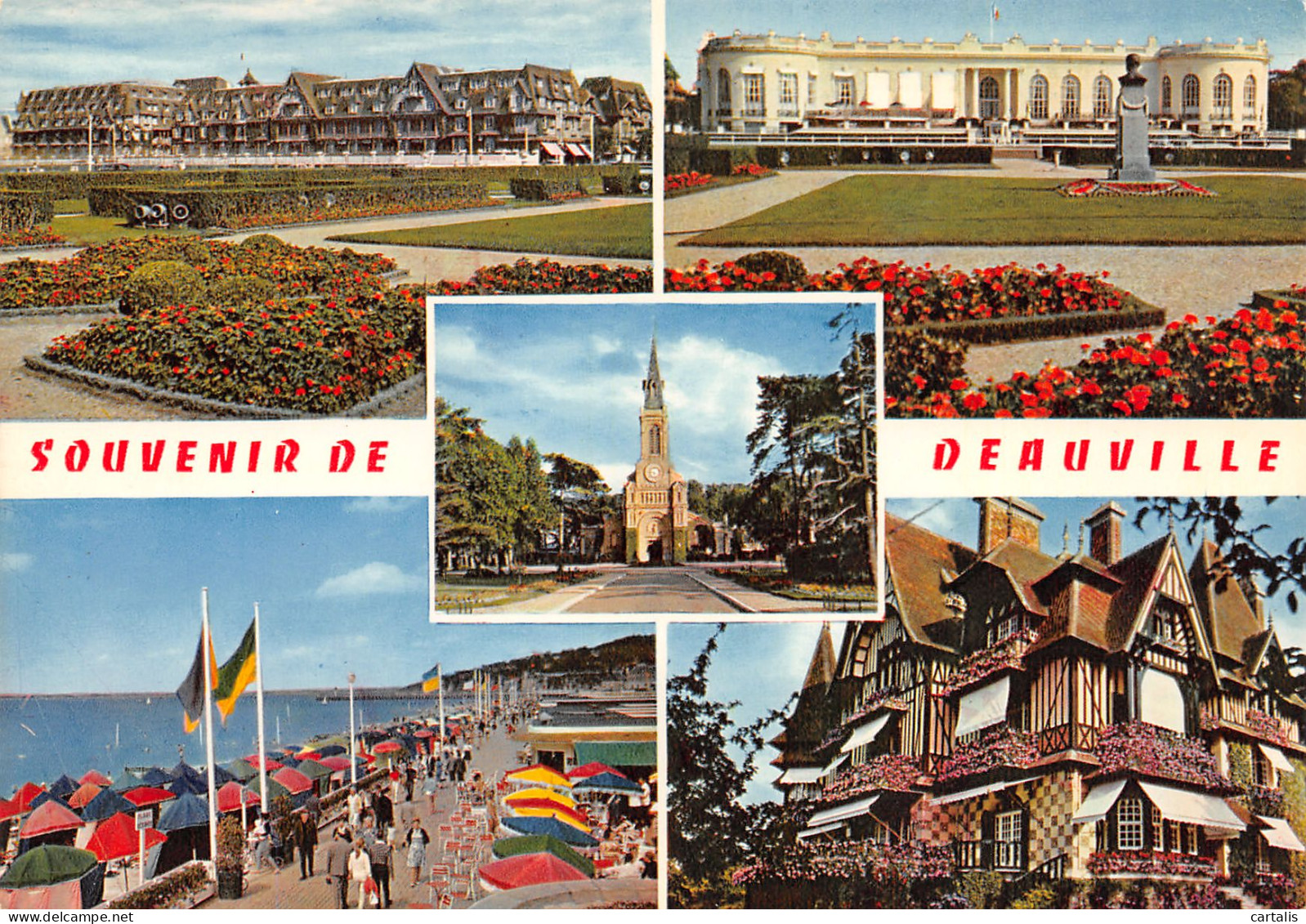 14-DEAUVILLE TROUVILLE-N°3782-A/0321 - Deauville