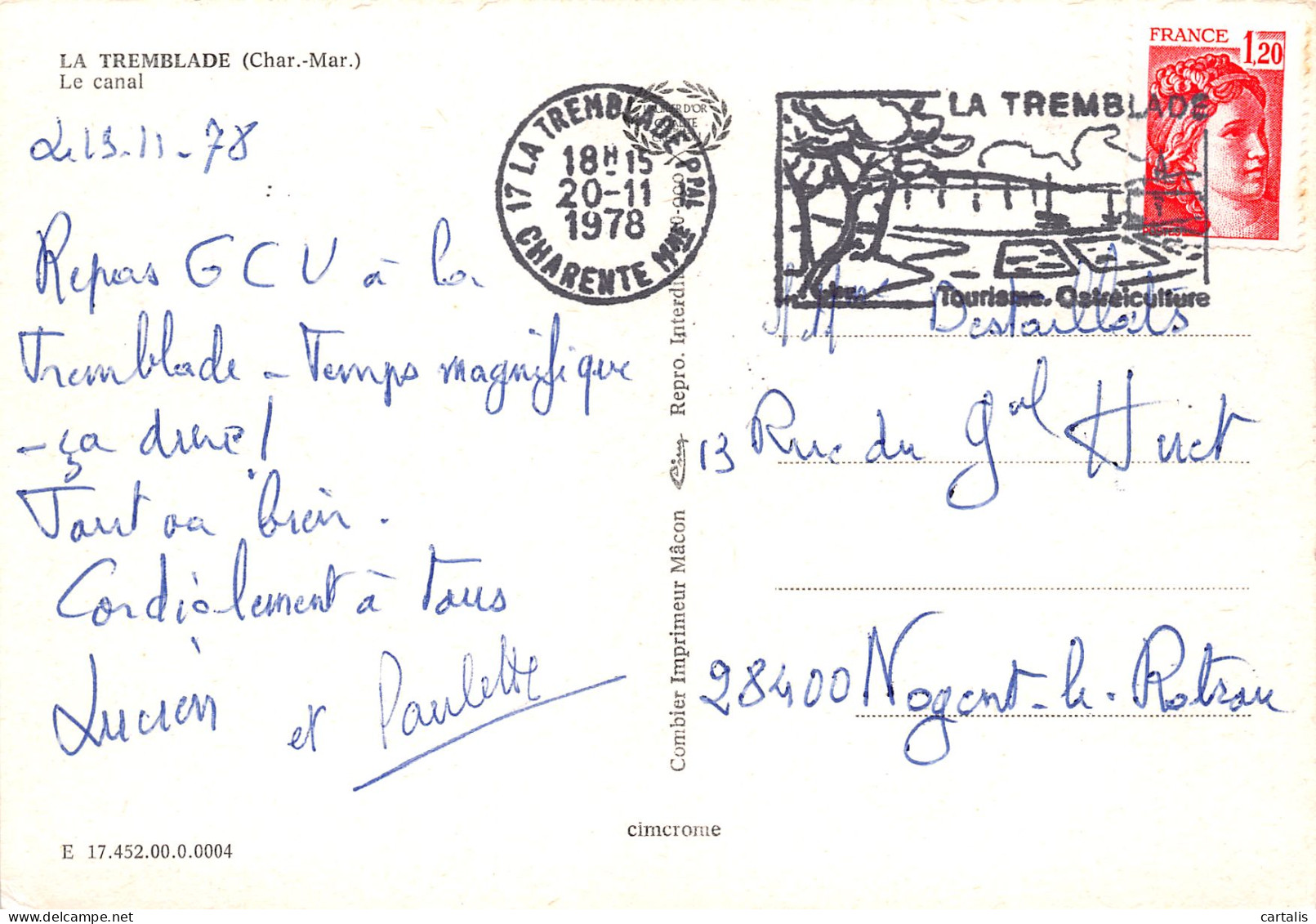 17-LA TREMBLADE-N°3782-A/0297 - La Tremblade