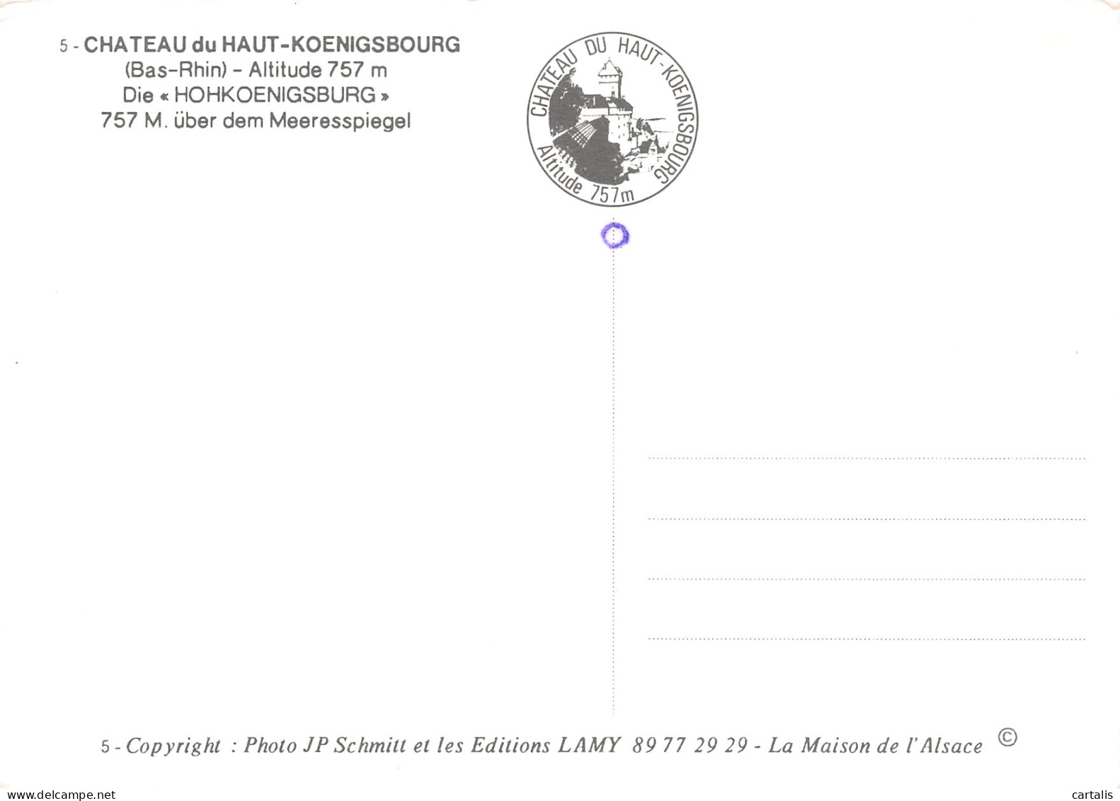 67-HAUT KOENIGSBOURG-N°3782-A/0215 - Autres & Non Classés