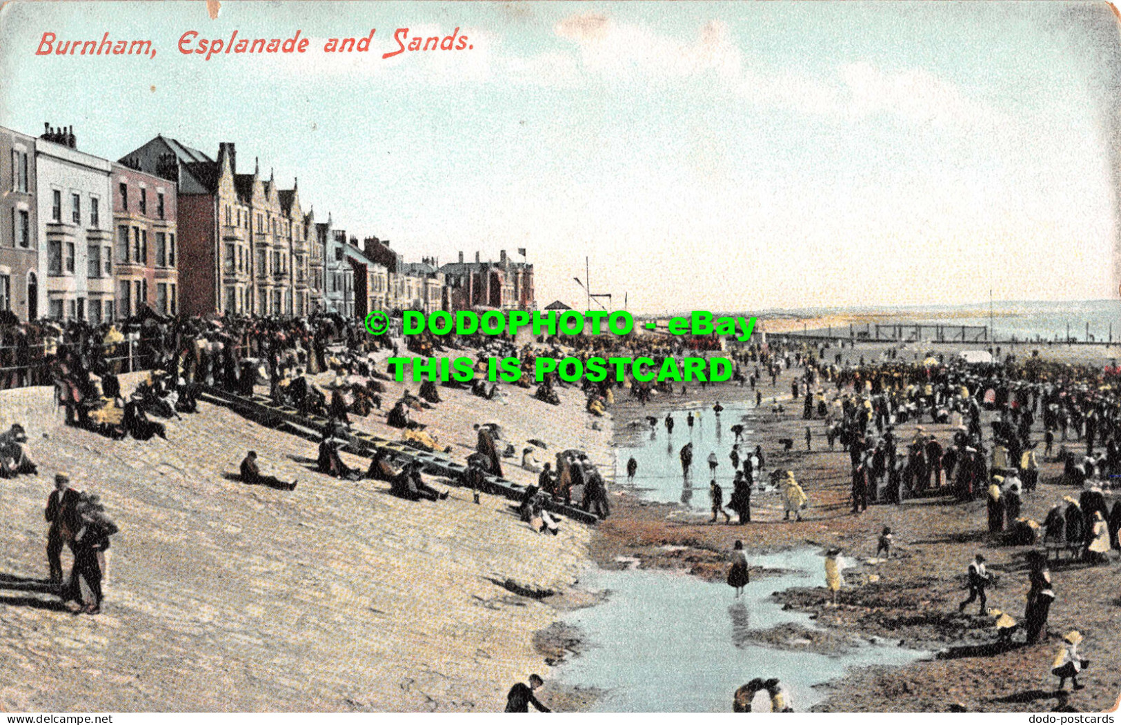 R531775 Burnham. Esplanade And Sands. Montague Cooper. 1911 - Wereld