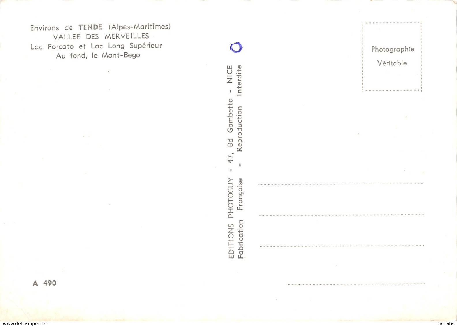 06-VALLEE DES MERVEILLES-N°3782-A/0121 - Other & Unclassified