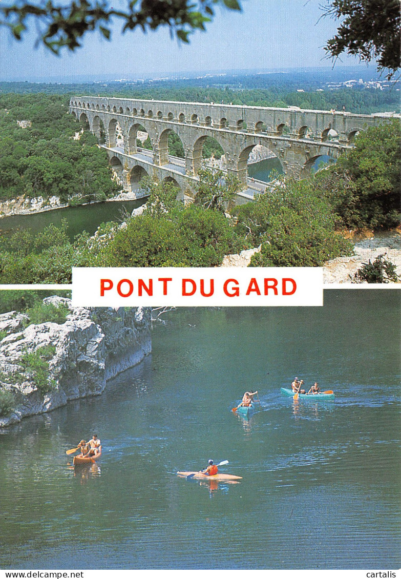 30-LE PONT DU GARD-N°3782-A/0115 - Autres & Non Classés