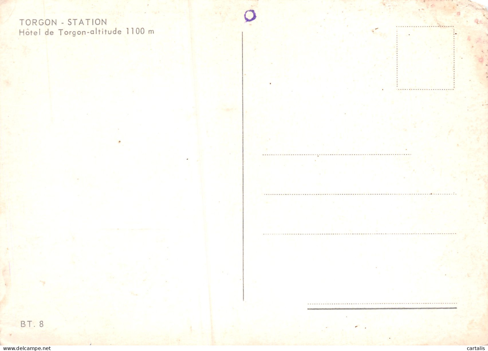 SUI-TORGON-N°3782-A/0085 - Other & Unclassified