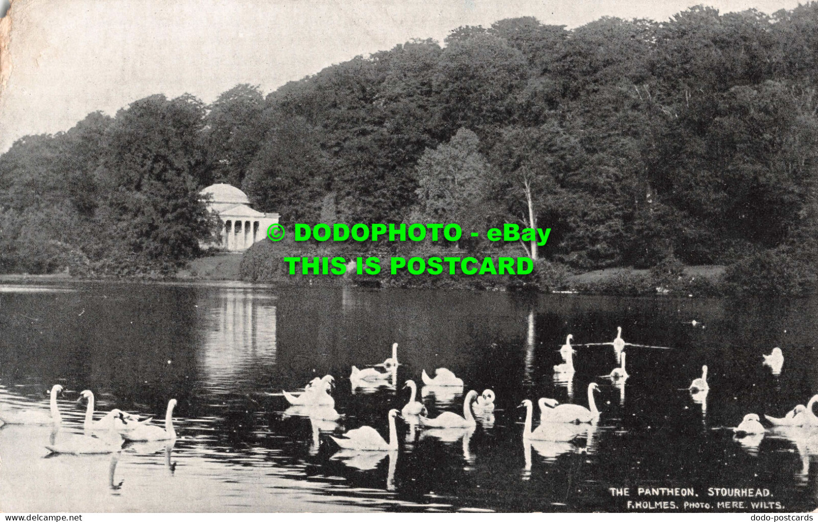 R531777 Stourhead. The Pantheon. F. Holmes - Wereld