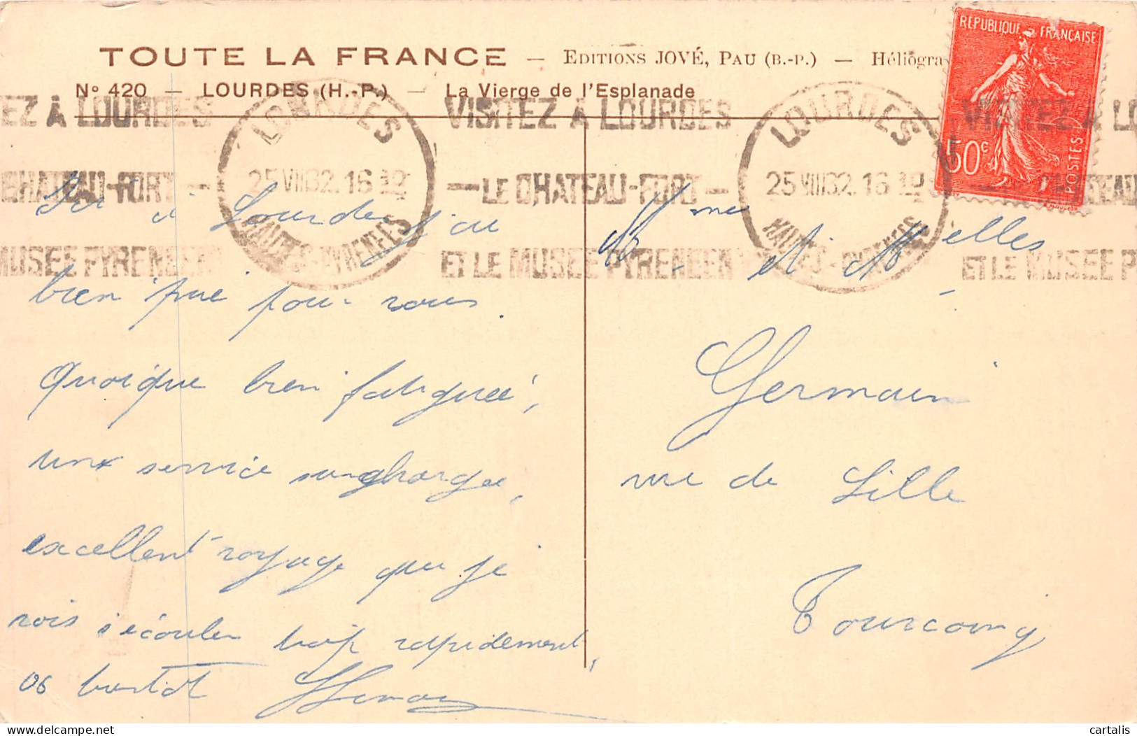 65-LOURDES-N°3781-E/0271 - Lourdes